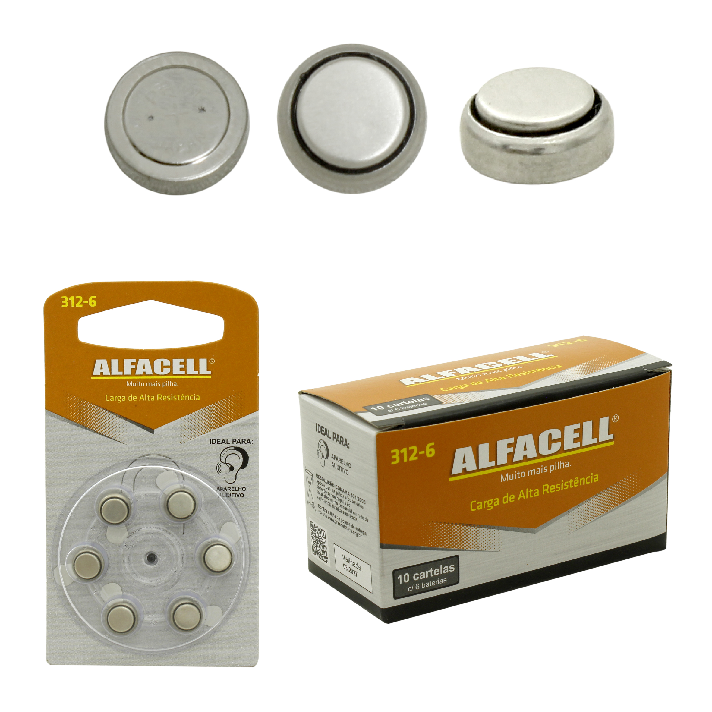 BATERIA ZINCO AR 1.45V
