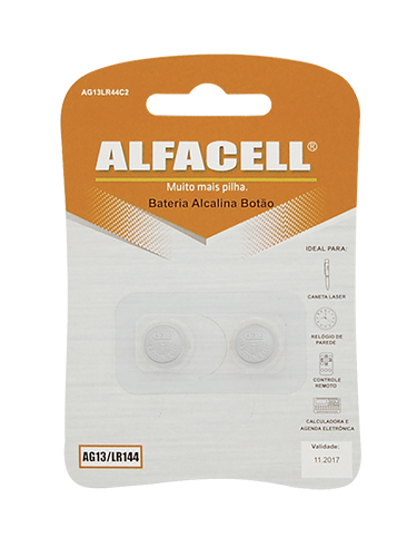 BATERIA ALCALINA AG13/LR44 1.5V