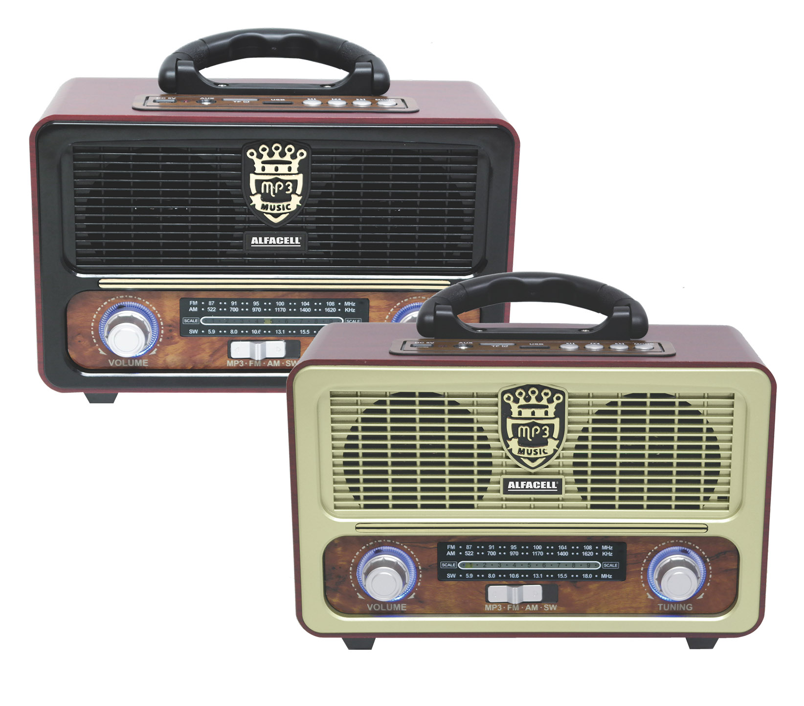RÁDIO PORTÁTIL POTÊNCIA MÁXIMA: 5W