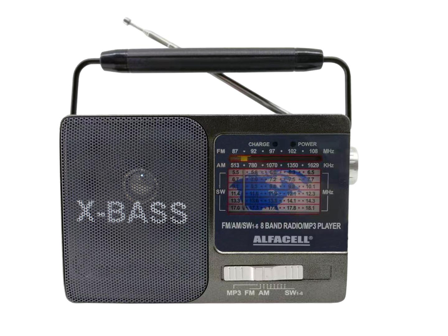 RÁDIO PORTÁTIL POTÊNCIA MÁXIMA: 3W