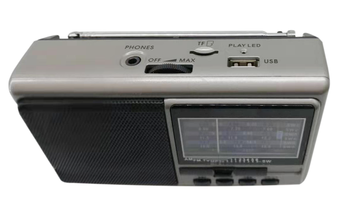 RÁDIO PORTÁTIL POTÊNCIA MÁXIMA: 3W