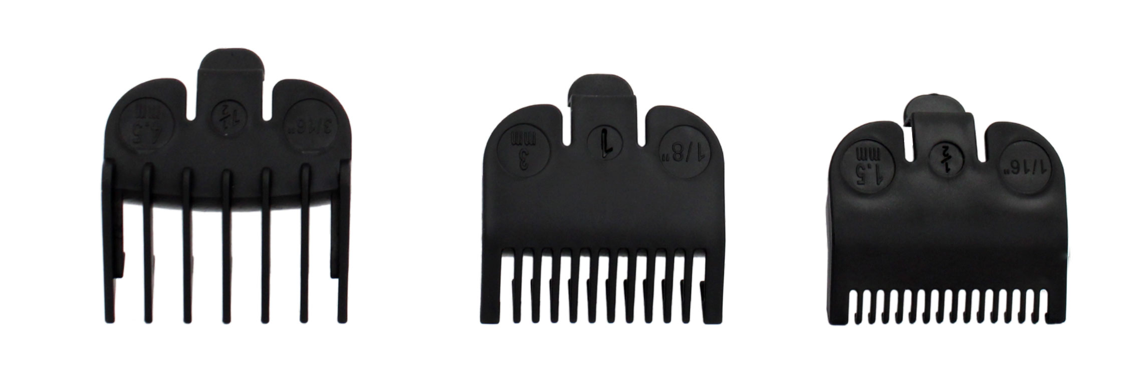 CONJUNTO DE PENTES PARA MÁQUINA DE CORTAR CABELO (4 PEÇAS)
