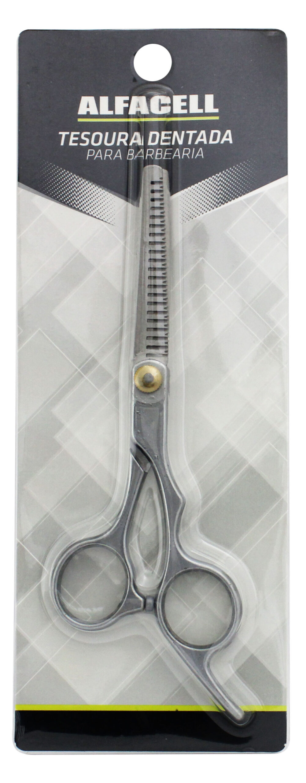 TESOURA DENTADA PARA BARBEARIA