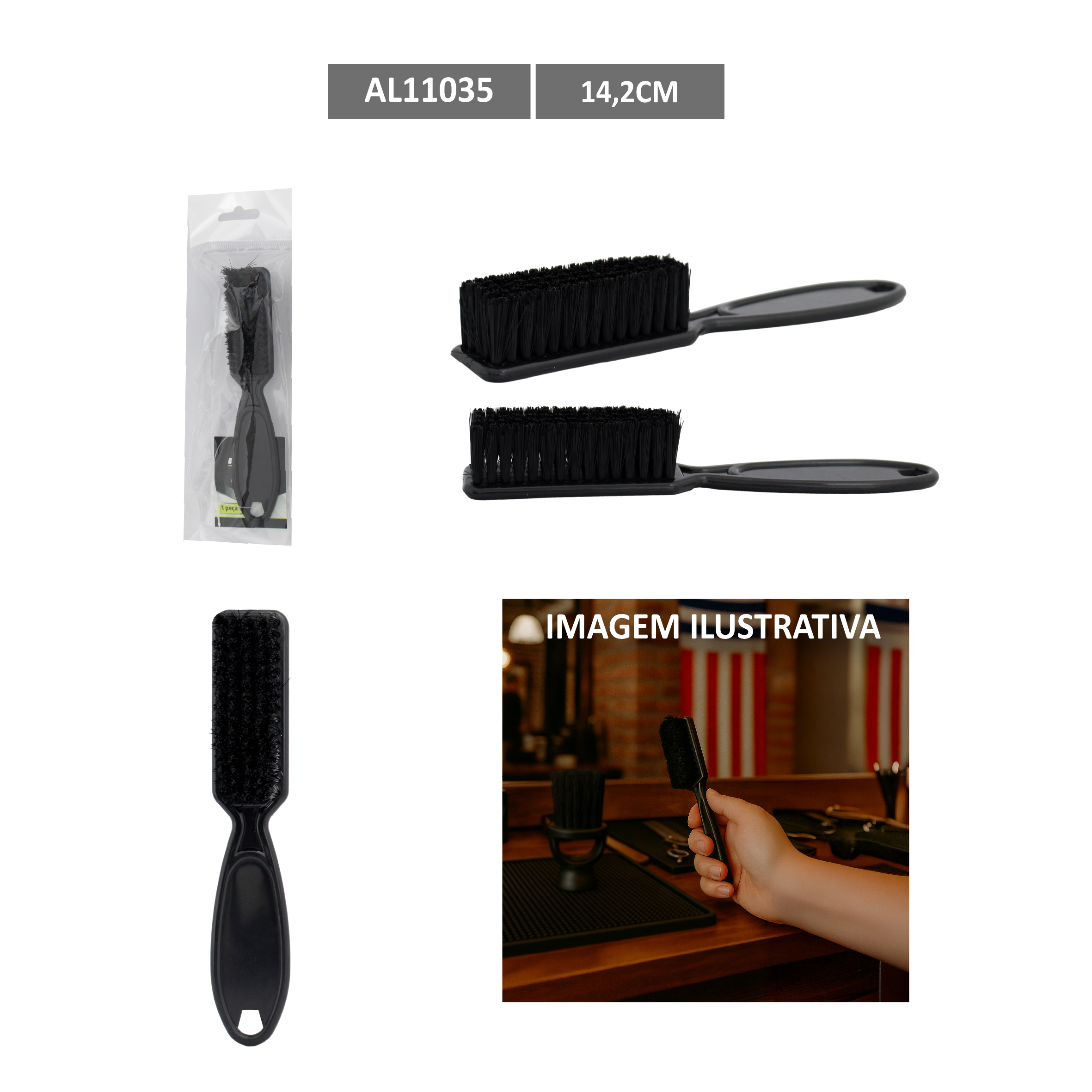 ESCOVA PARA BARBEARIA