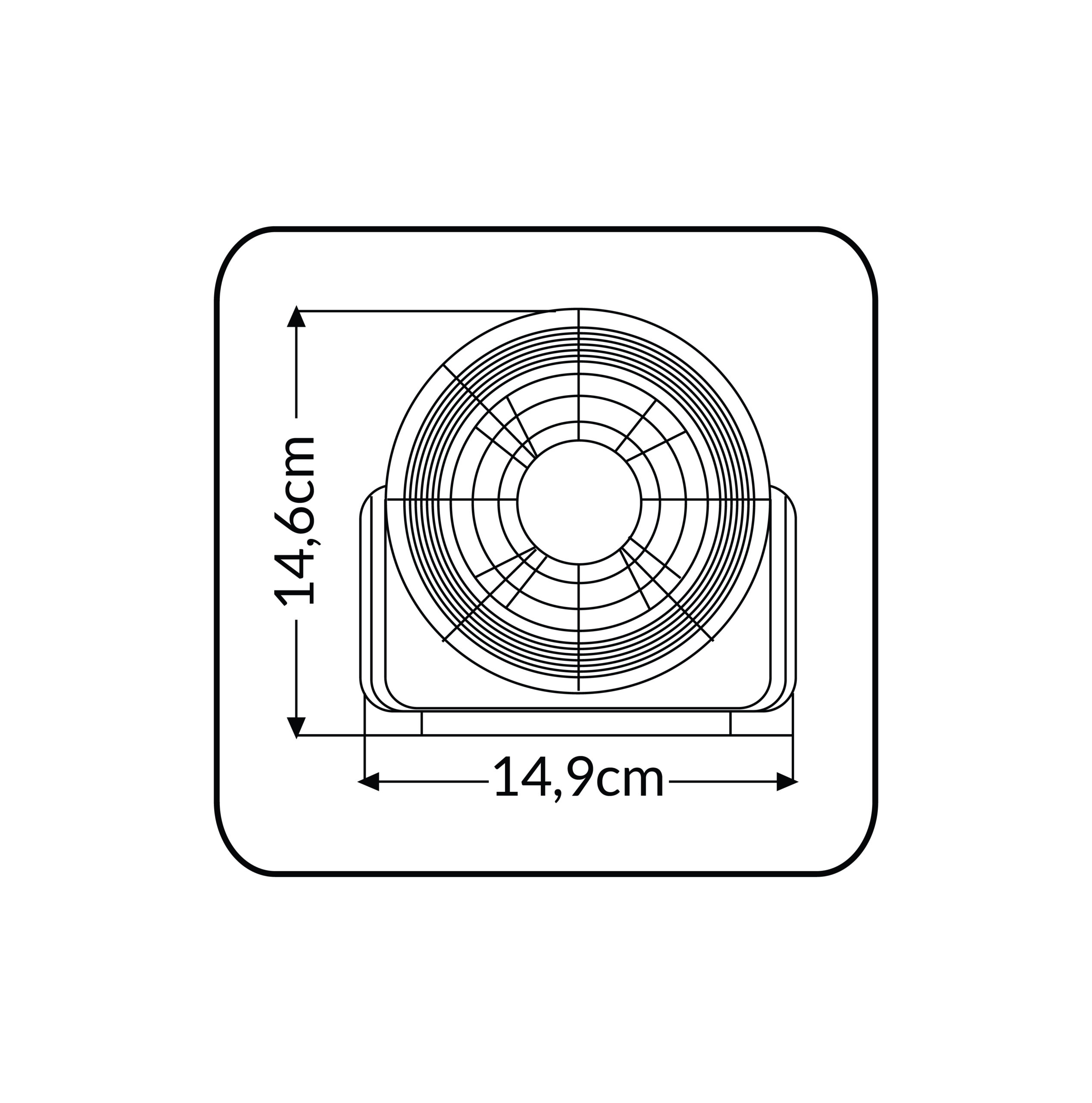 VENTILADOR DE MESA USB