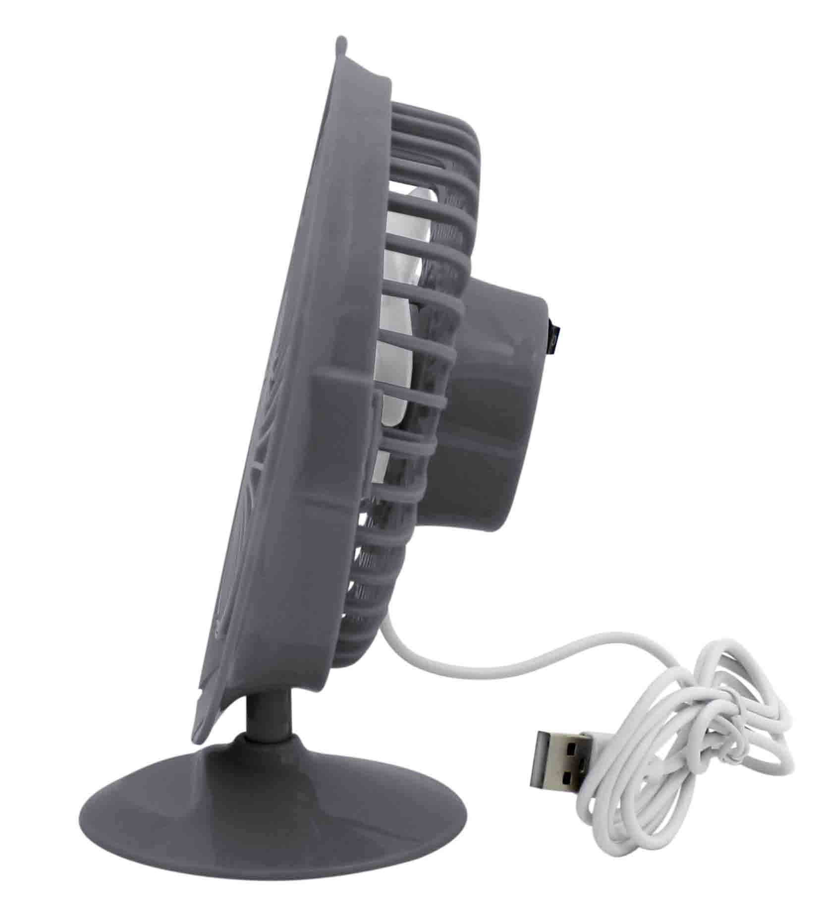 MINI VENTILADOR DE MESA USB, 2 VELOCIDADES