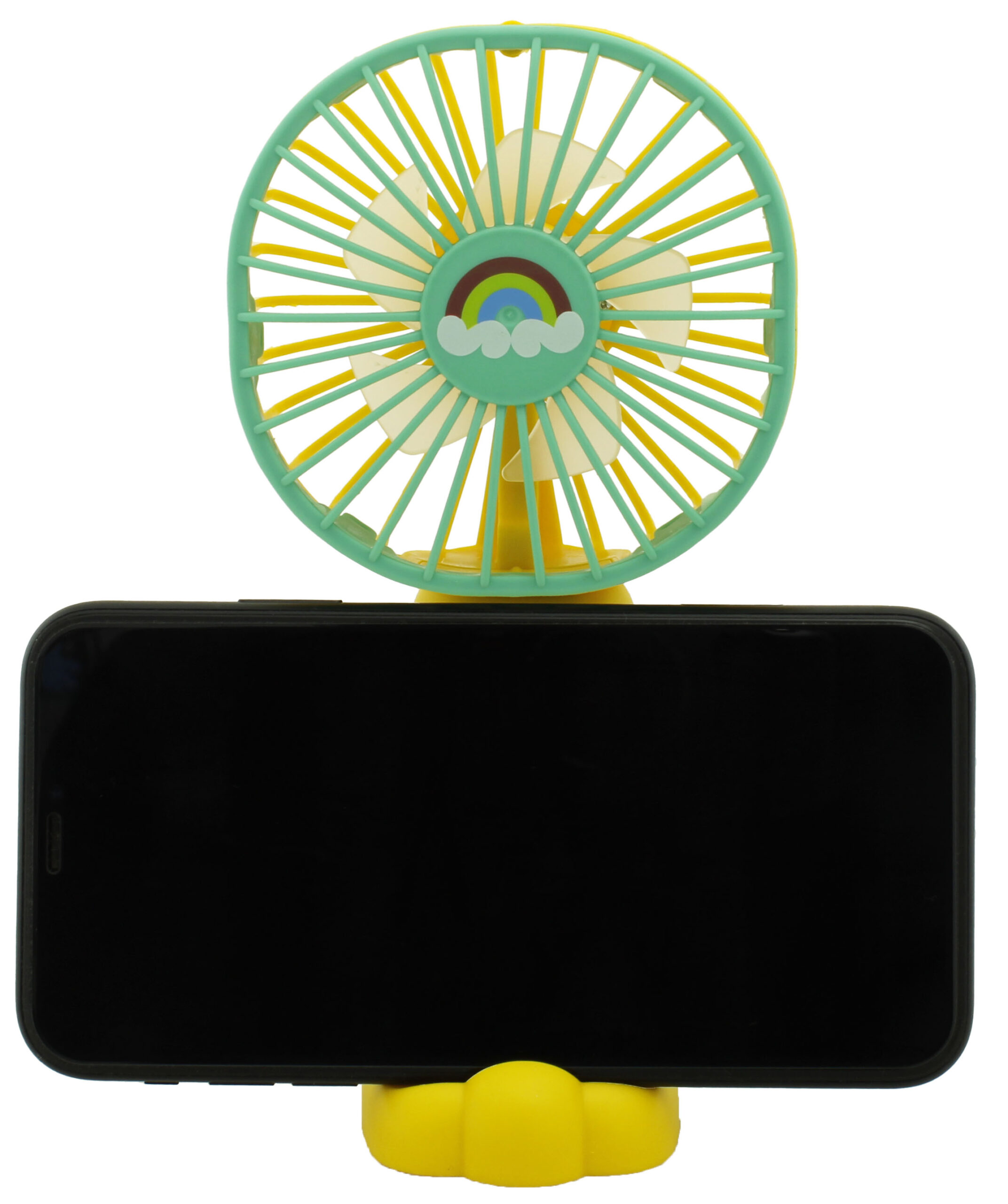 MINI VENTILADOR RECARREGÁVEL E PORTÁTIL COM CABO USB (INCLUSO)