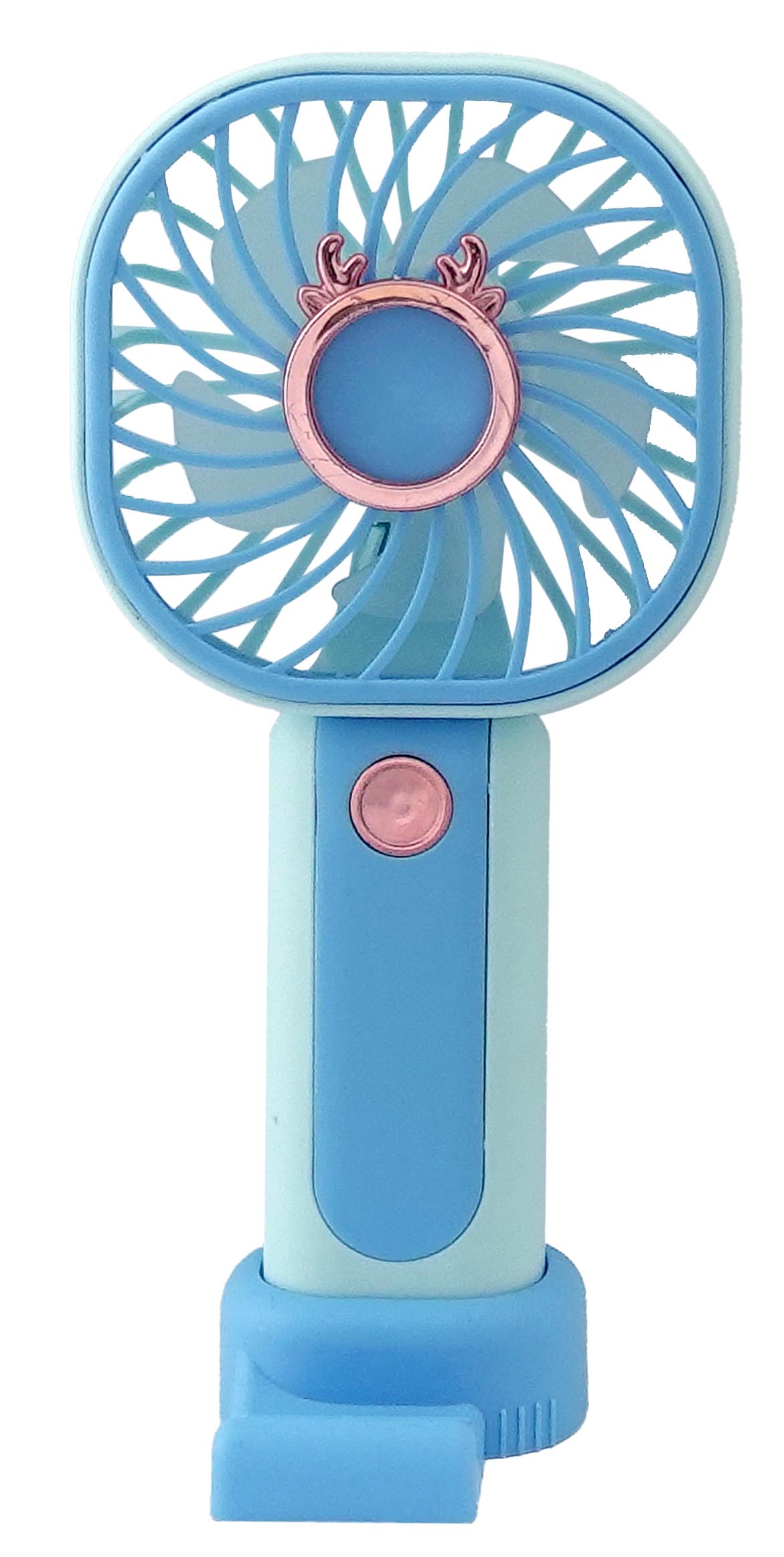 MINI VENTILADOR RECARREGÁVEL E PORTÁTIL COM CABO USB (INCLUSO) 3 VELOCIDADES