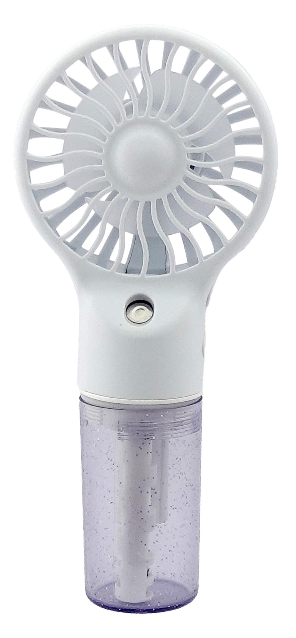 MINI VENTILADOR RECARREGÁVEL E PORTÁTIL COM CABO USB (INCLUSO) 3 VELOCIDADES (UMIDIFICADOR)