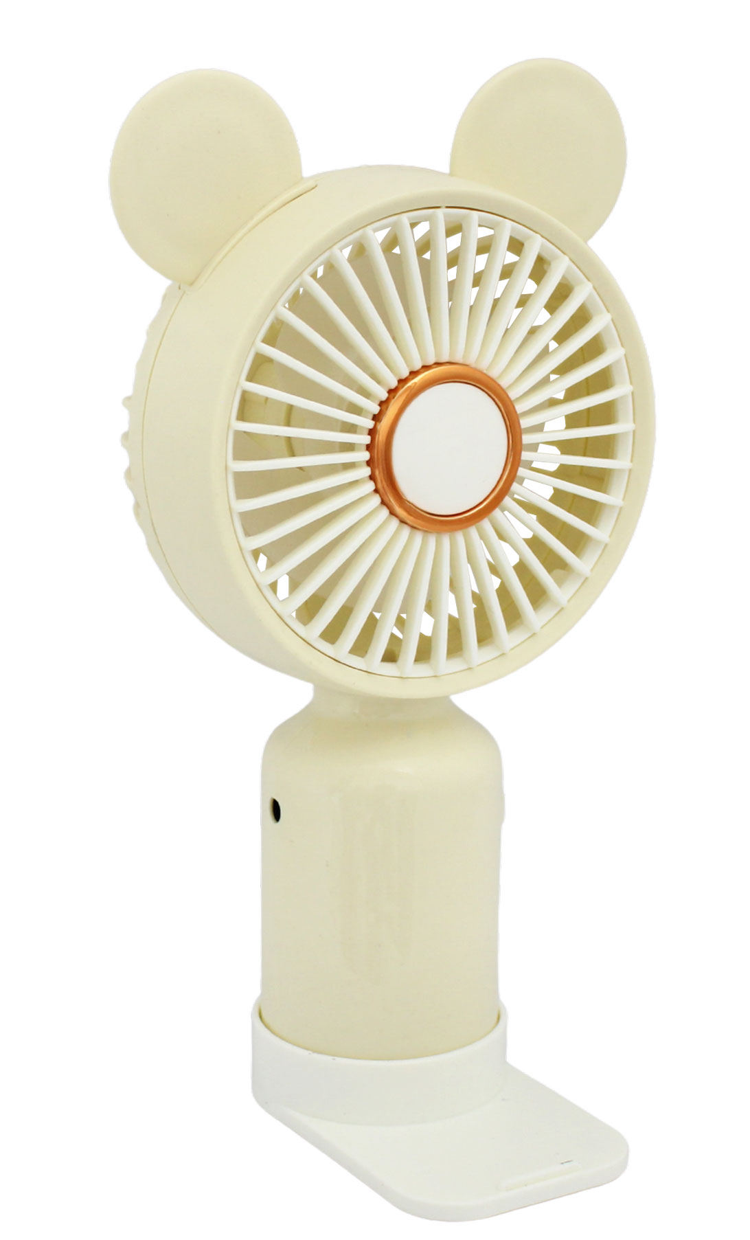 MINI VENTILADOR DE MESA, RECARREGÁVEL E PORTÁTIL COM CABO USB (INCLUSO) 1 VELOCIDADE