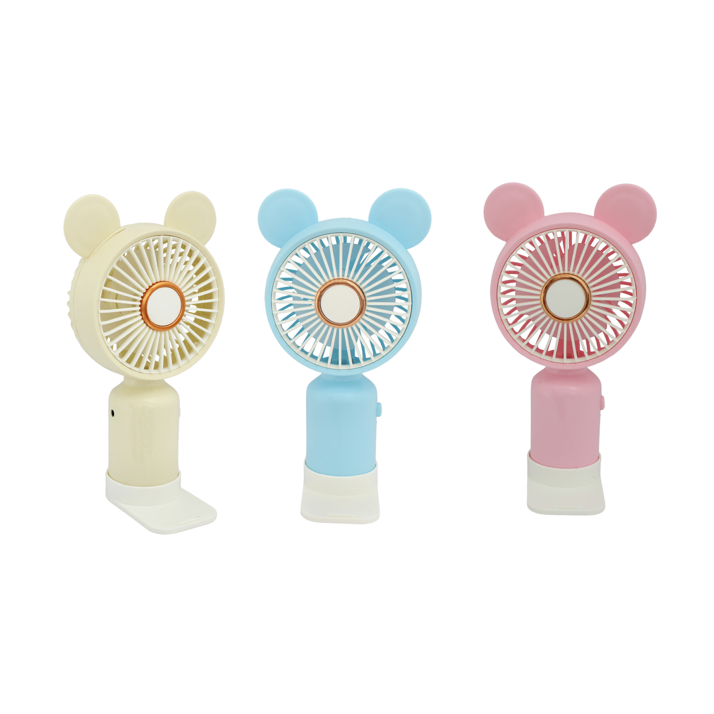 MINI VENTILADOR DE MESA, RECARREGÁVEL E PORTÁTIL COM CABO USB (INCLUSO) 1 VELOCIDADE