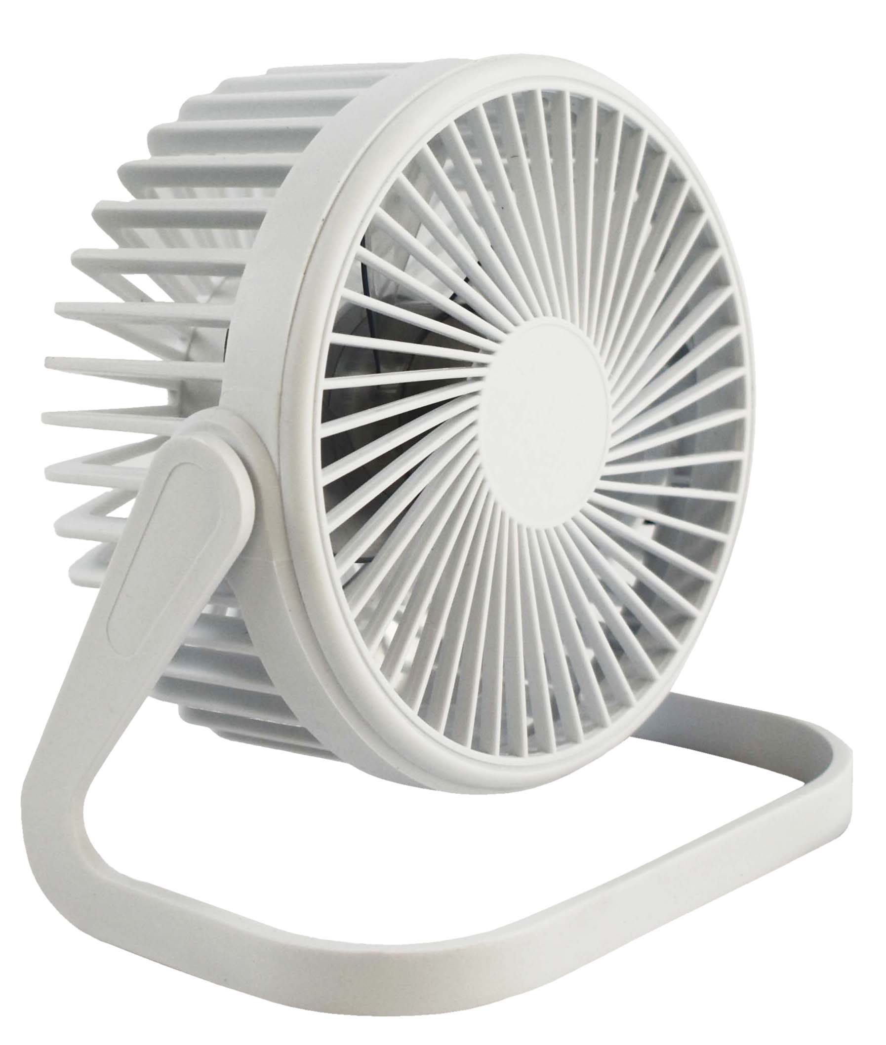 MINI VENTILADOR DE MESA RECARREGÁVEL E PORTÁTIL COM CABO USB (INCLUSO) – 1 VELOCIDADE