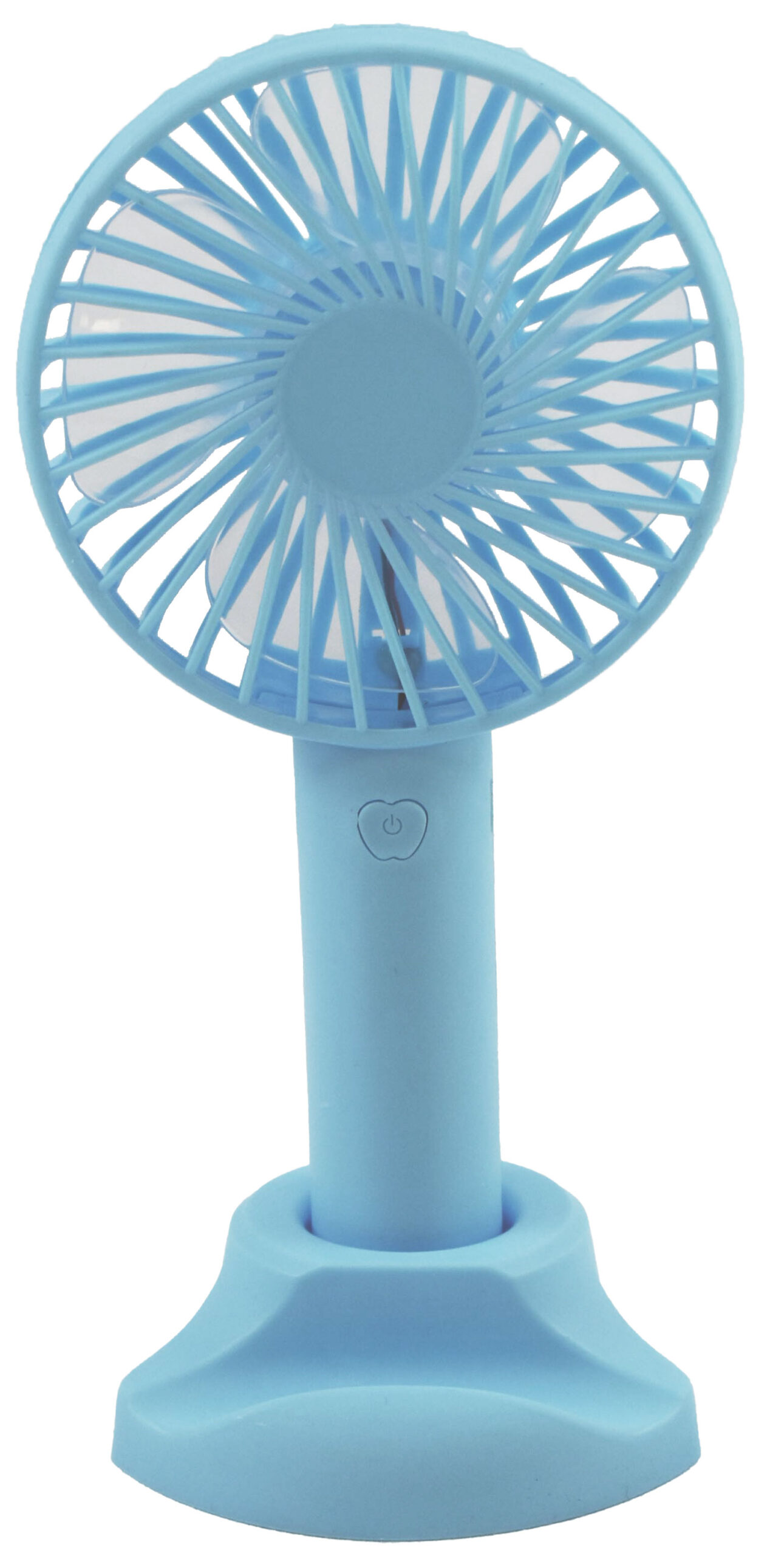 MINI VENTILADOR DE MESA RECARREGÁVEL E PORTÁTIL COM CABO USB (INCLUSO) 3 VELOCIDADES
