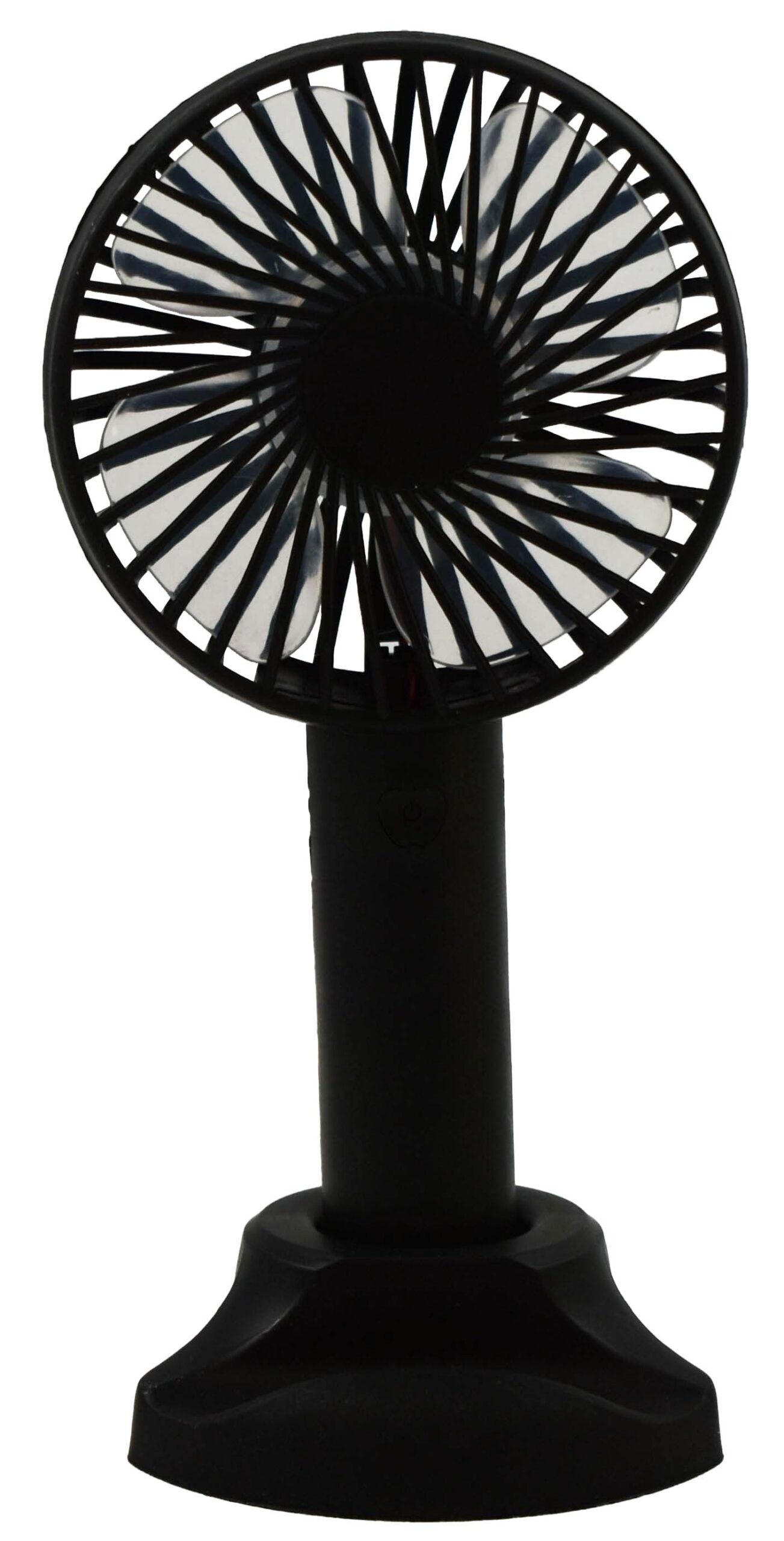 MINI VENTILADOR DE MESA RECARREGÁVEL E PORTÁTIL COM CABO USB (INCLUSO) 3 VELOCIDADES