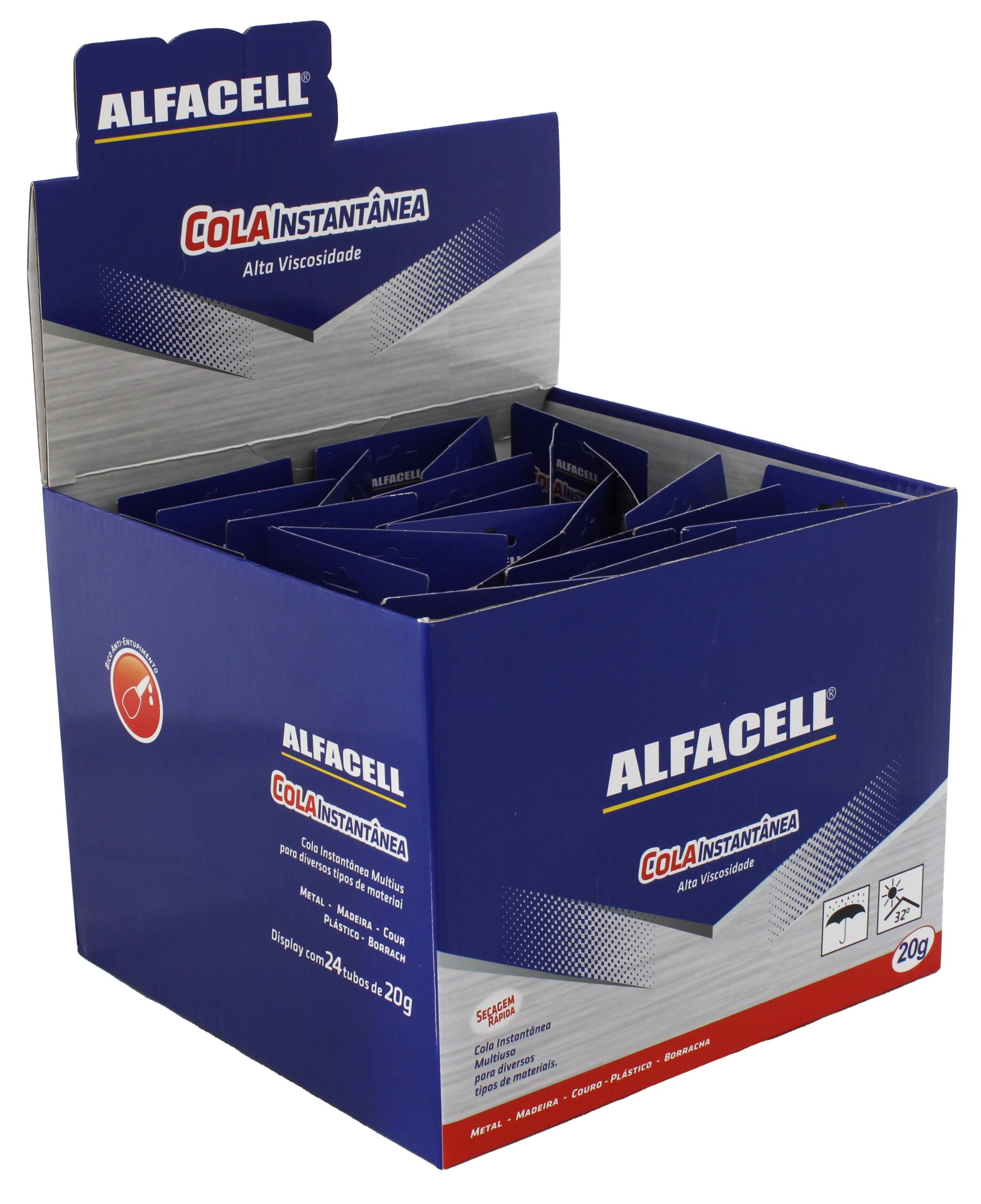 COLA INSTANTÂNEA 20G (À BASE DE CIANOACRILATO)