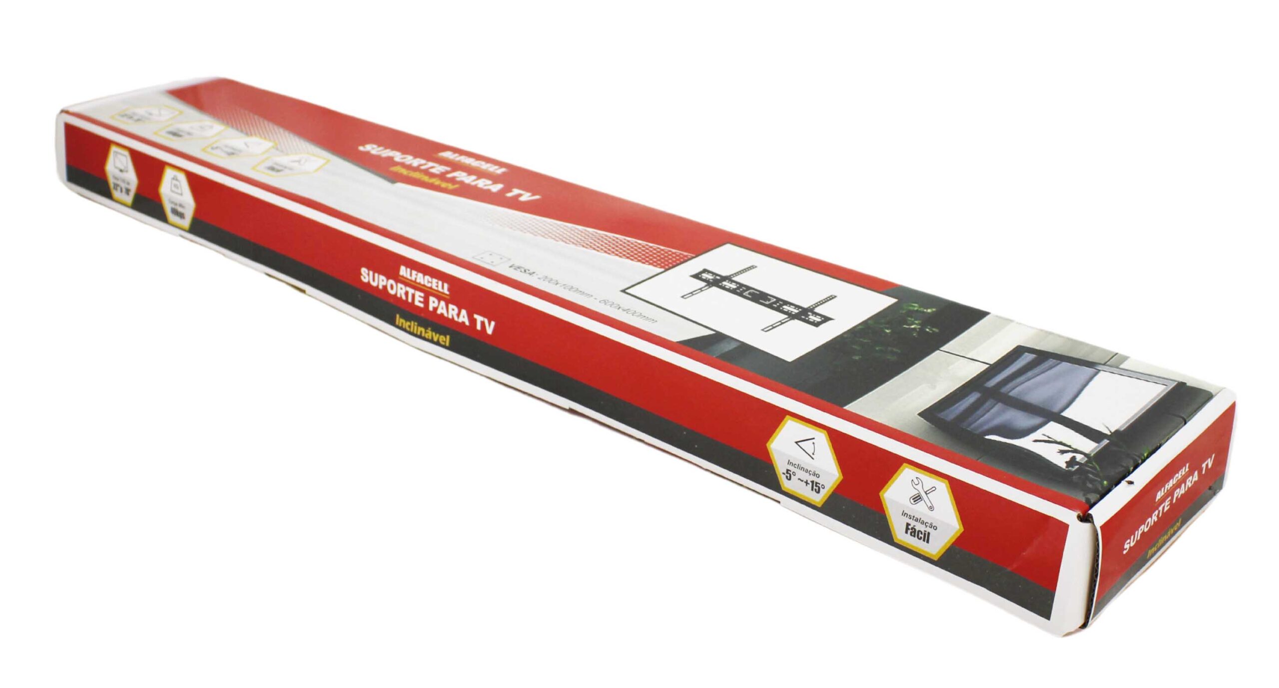 SUPORTE INCLINÁVEL PARA TV (PARA TVS DE 32” A 70”)