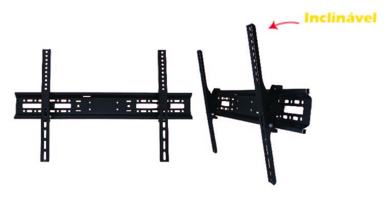 SUPORTE INCLINÁVEL PARA TV (PARA TVS DE 32” A 70”)