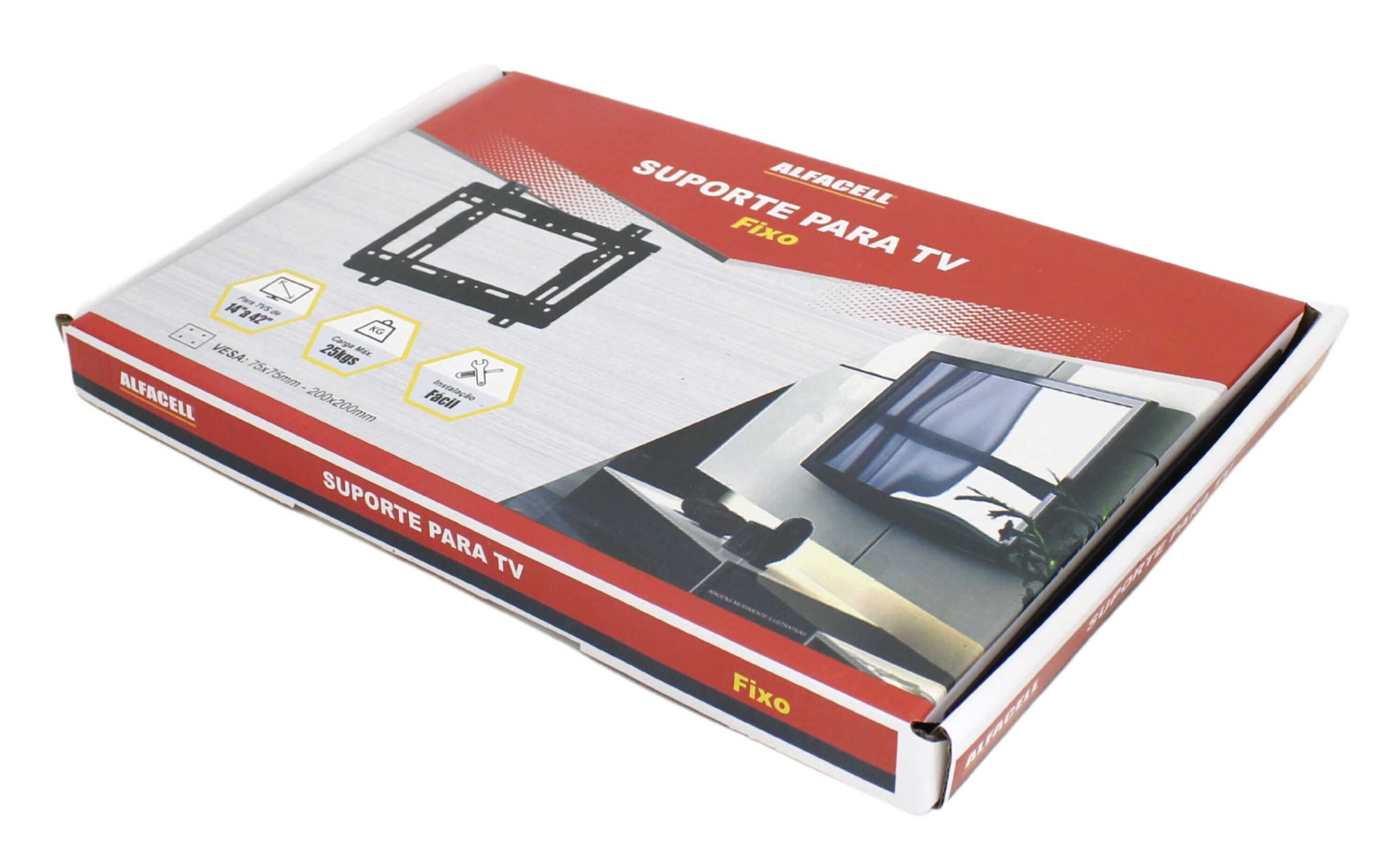 SUPORTE FIXO PARA TV (PARA TVS DE 14” A 42”)