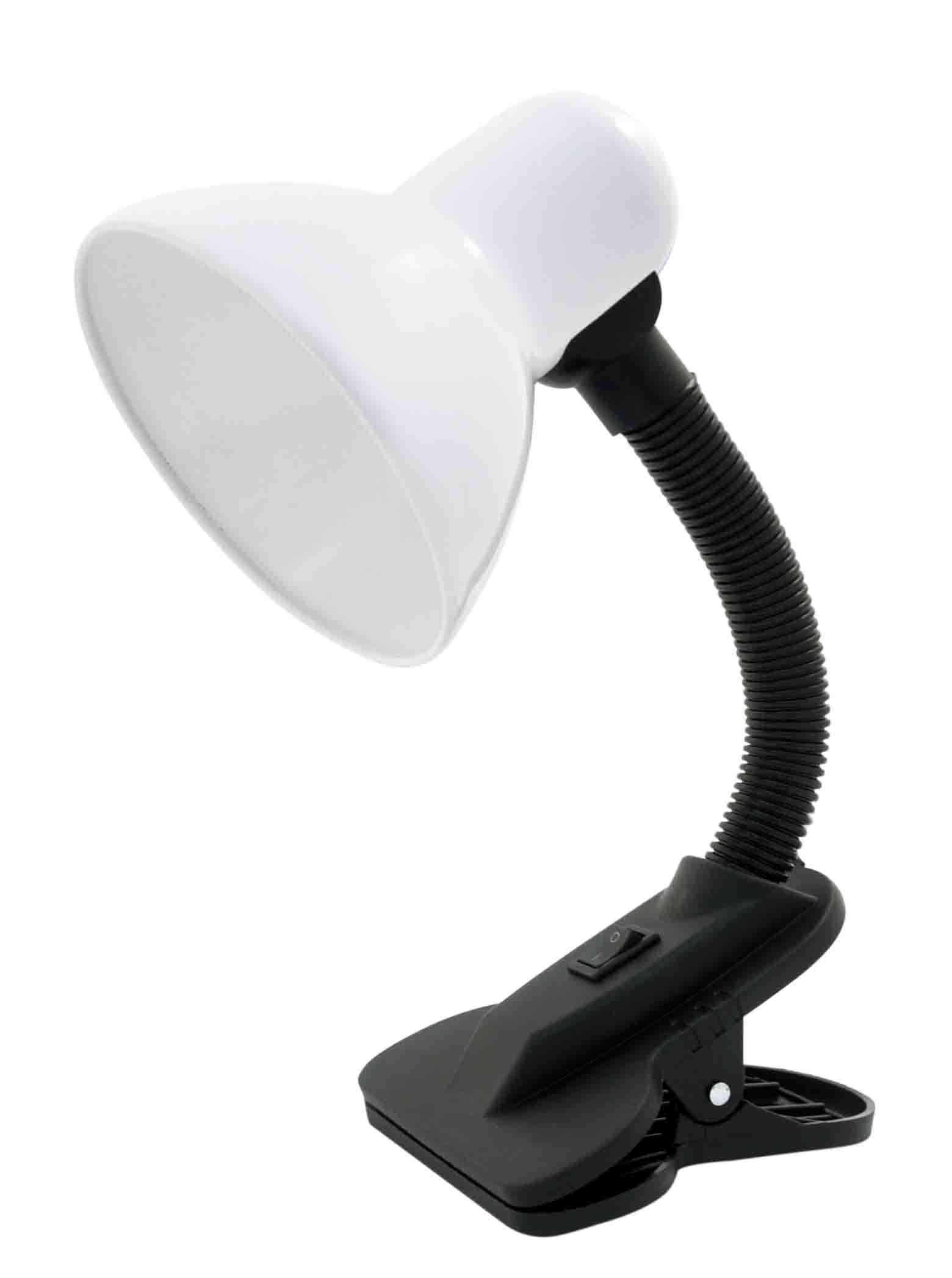 LUMINÁRIA DE MESA C/ PRESILHA PARA FIXAÇÃO 40W BIVOLT BOCAL E27 (LAMPADA NÃO INCLUSA)