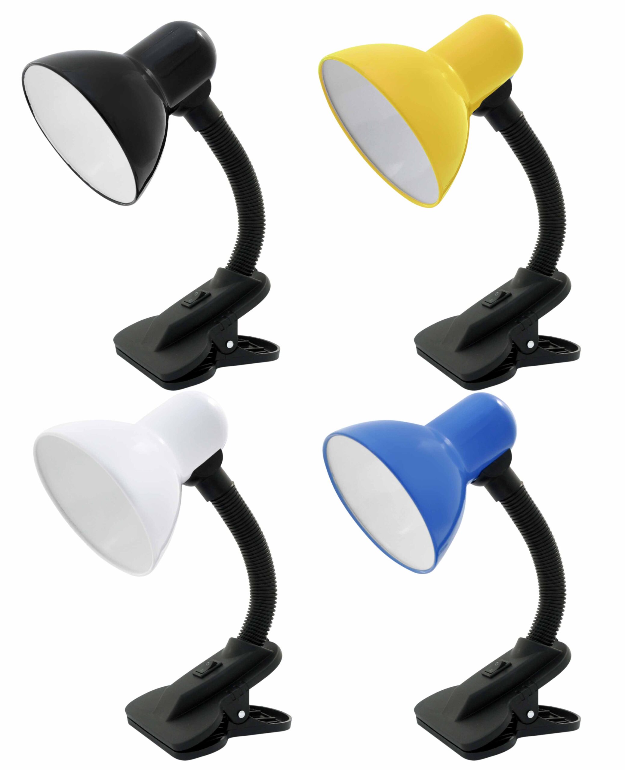 LUMINÁRIA DE MESA C/ PRESILHA PARA FIXAÇÃO 40W BIVOLT BOCAL E27 (LAMPADA NÃO INCLUSA)