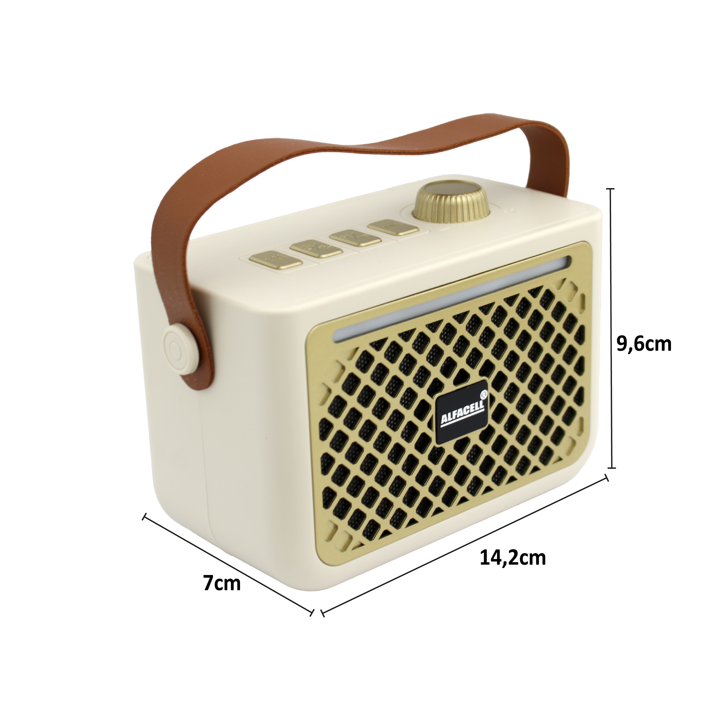 RÁDIO PORTATIL POTÊNCIA MÁXIMA: 5W