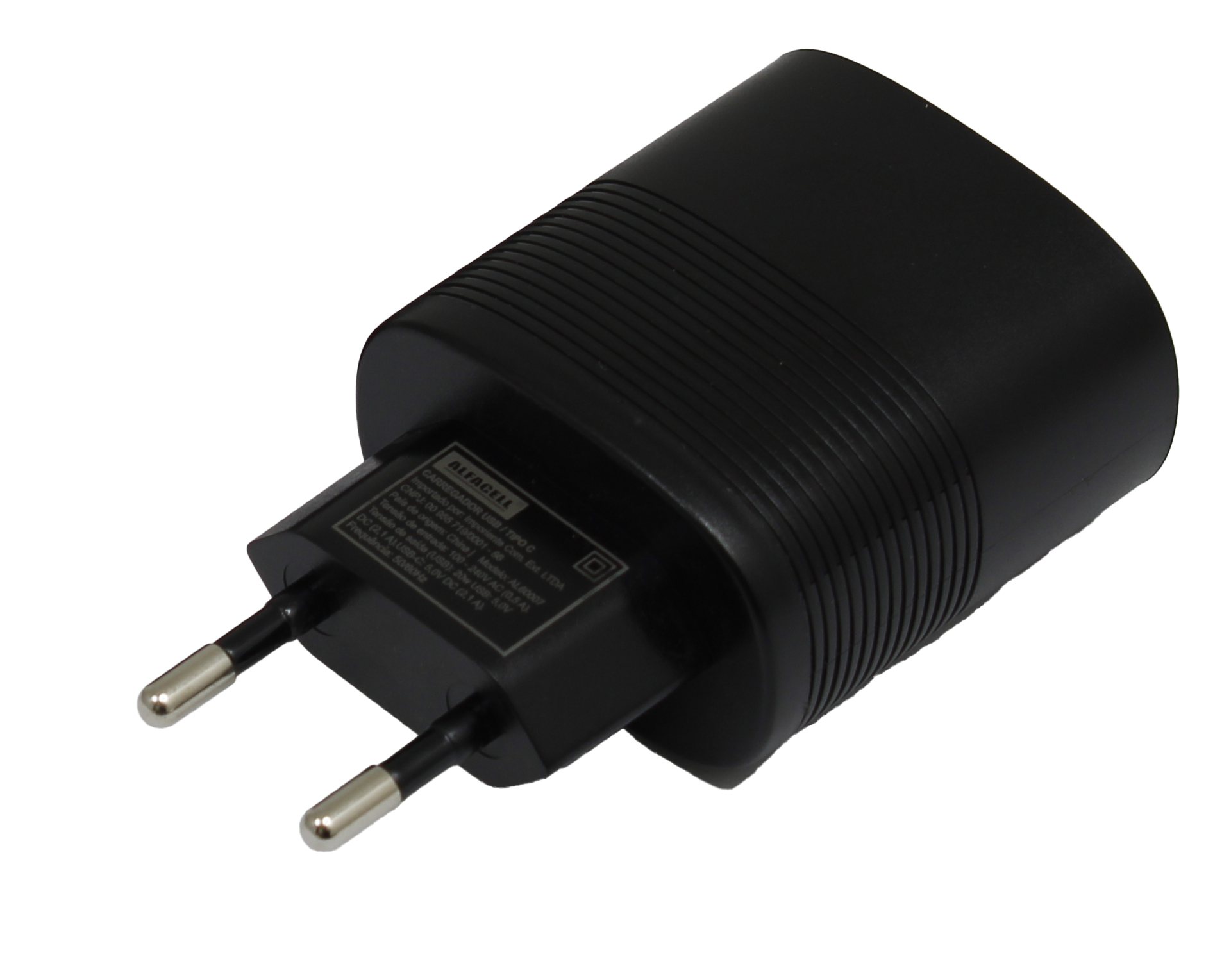 CARREGADOR E CABO USB – LIGHTNING; TENSÃO DE ENTRADA: 100-240V; FREQUÊNCIA: 50/60HZ
