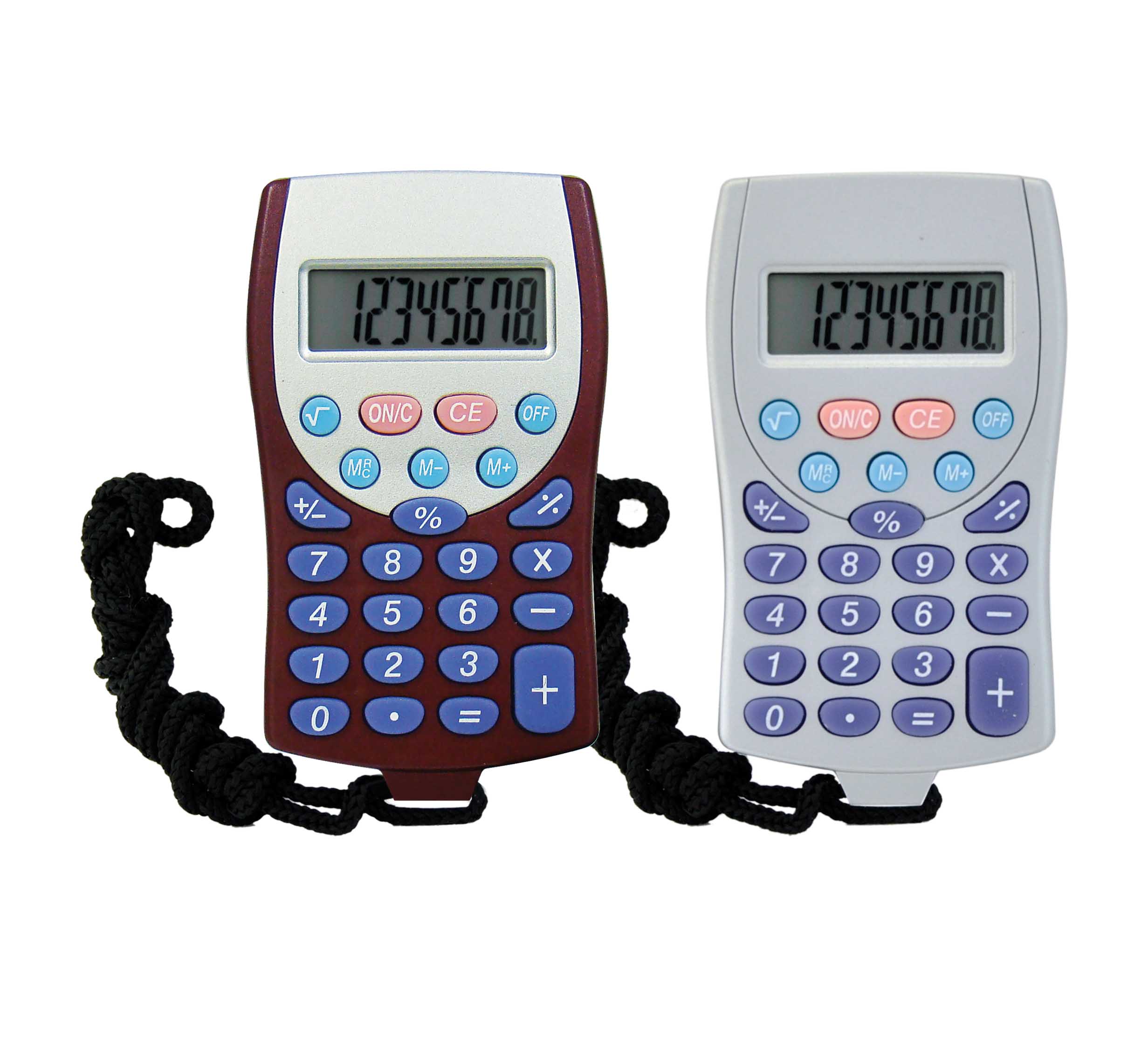 CALCULADORA DE BOLSO C/ CORDÃO