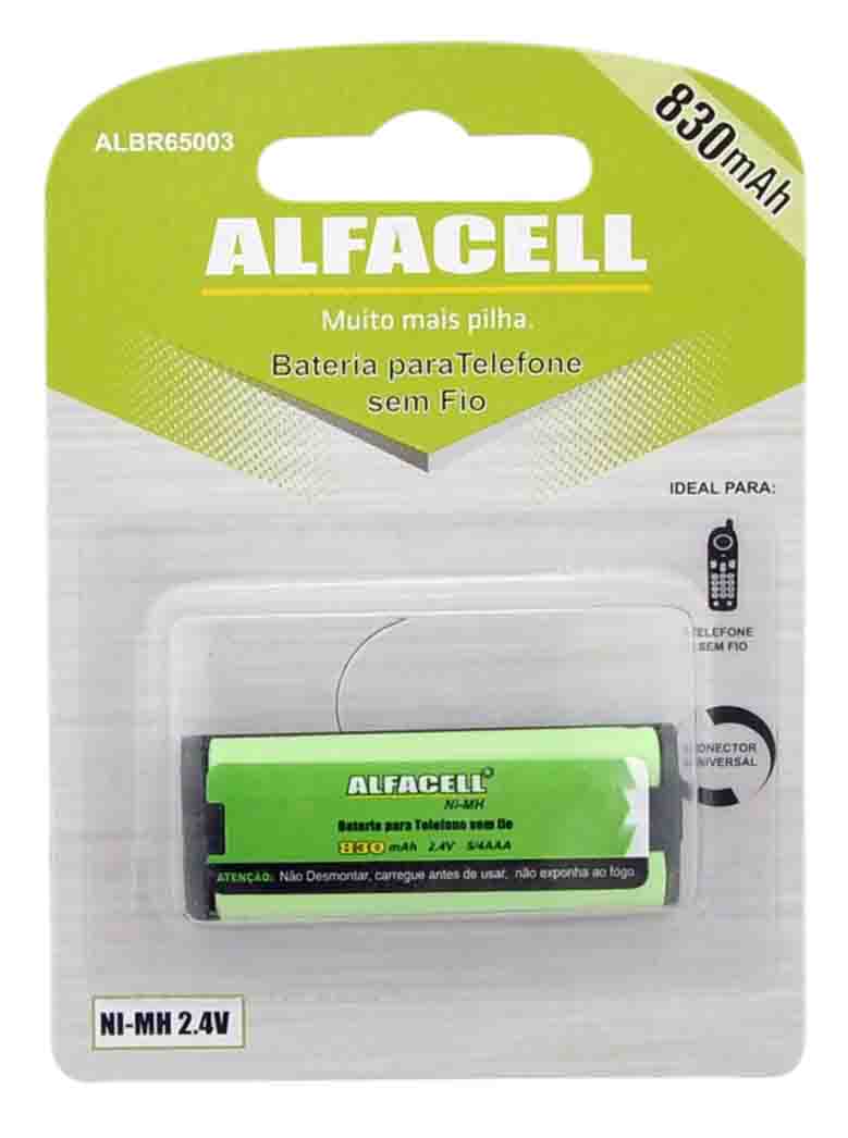 BATERIA NI-MH 2.4V 830MAH 2X5/ 4 AAA