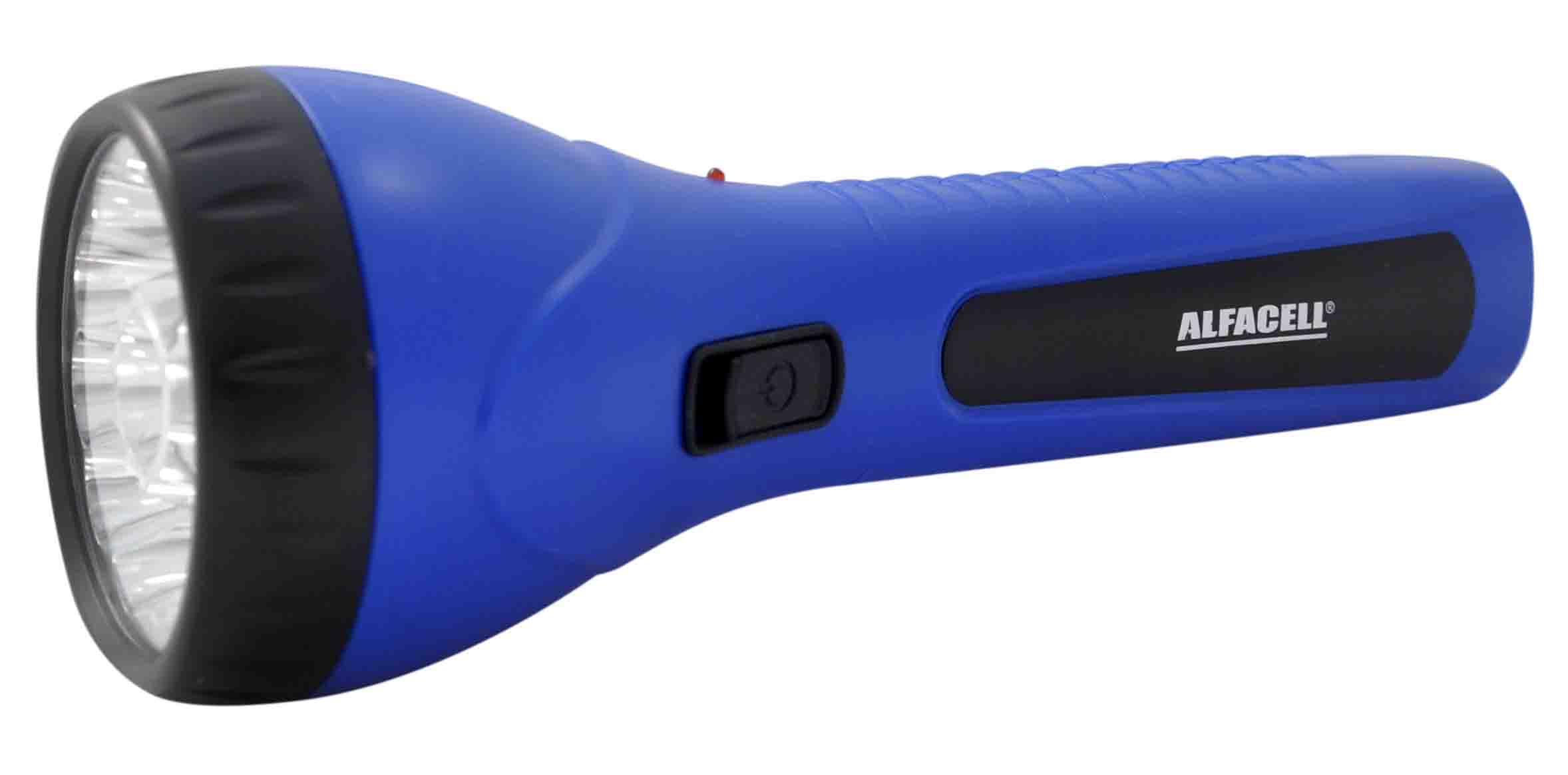 LANTERNA MANUAL 11LEDS RECARREGÁVEL BIVOLT (2 NÍVEIS DE LUZ)