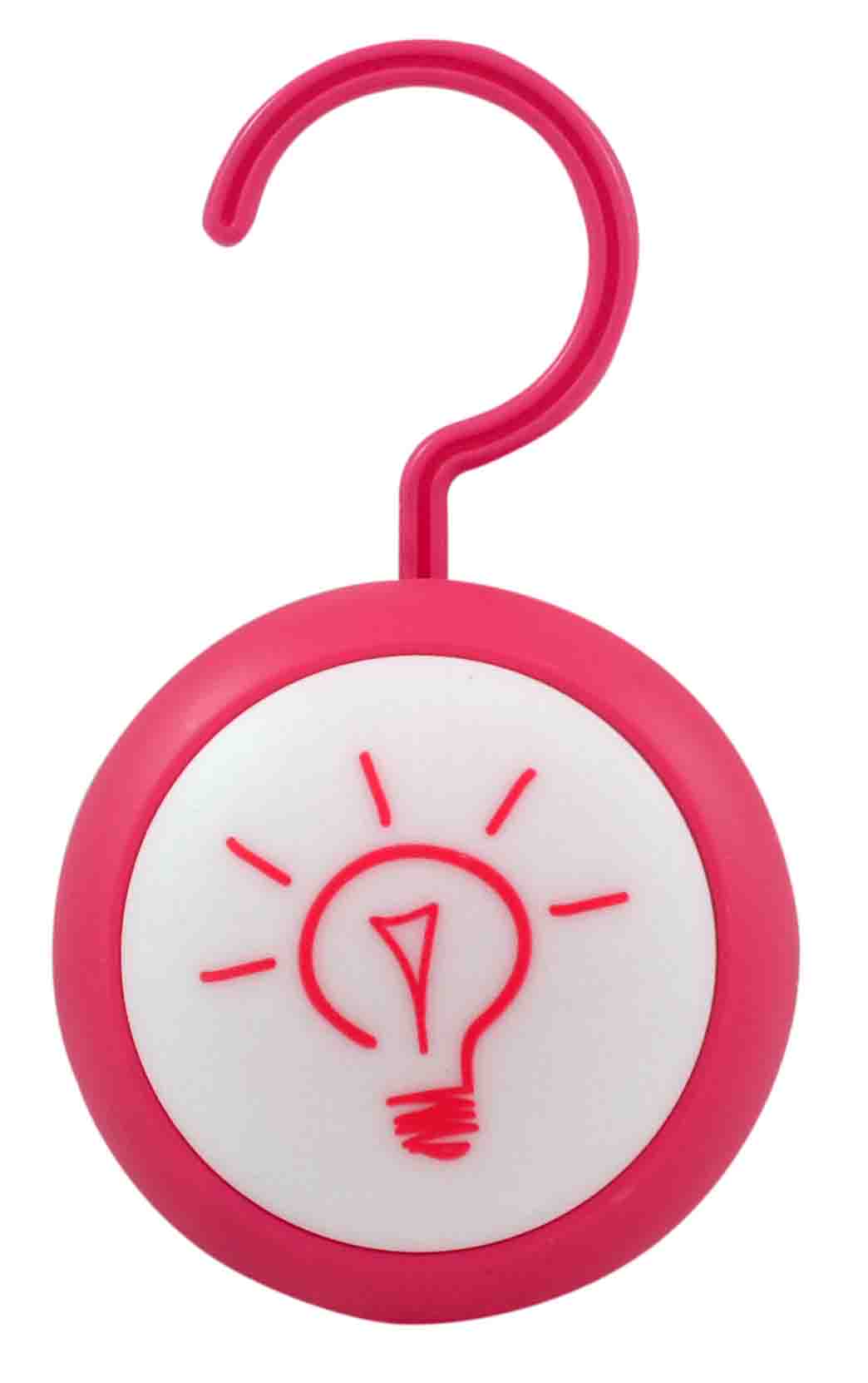 LANTERNA GANCHO 1 LED A PILHA 3*AAA (NÃO INCLUSA)