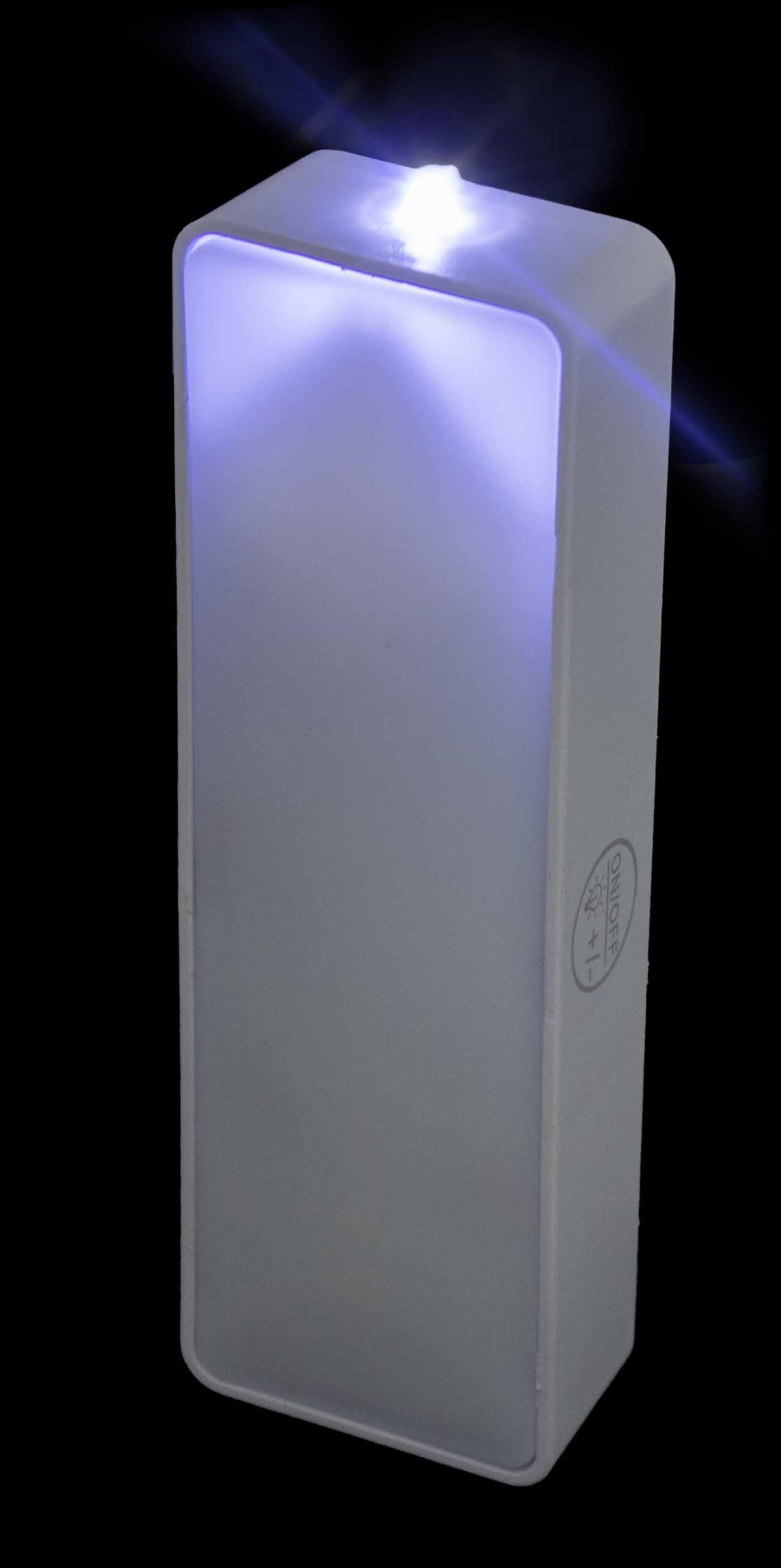 LUMINÁRIA (RECARREGÁVEL) COM CABO USB 5 LEDS BRANCO + 5 LEDS AMARELO (AJUSTE DE INTENSIDADE)