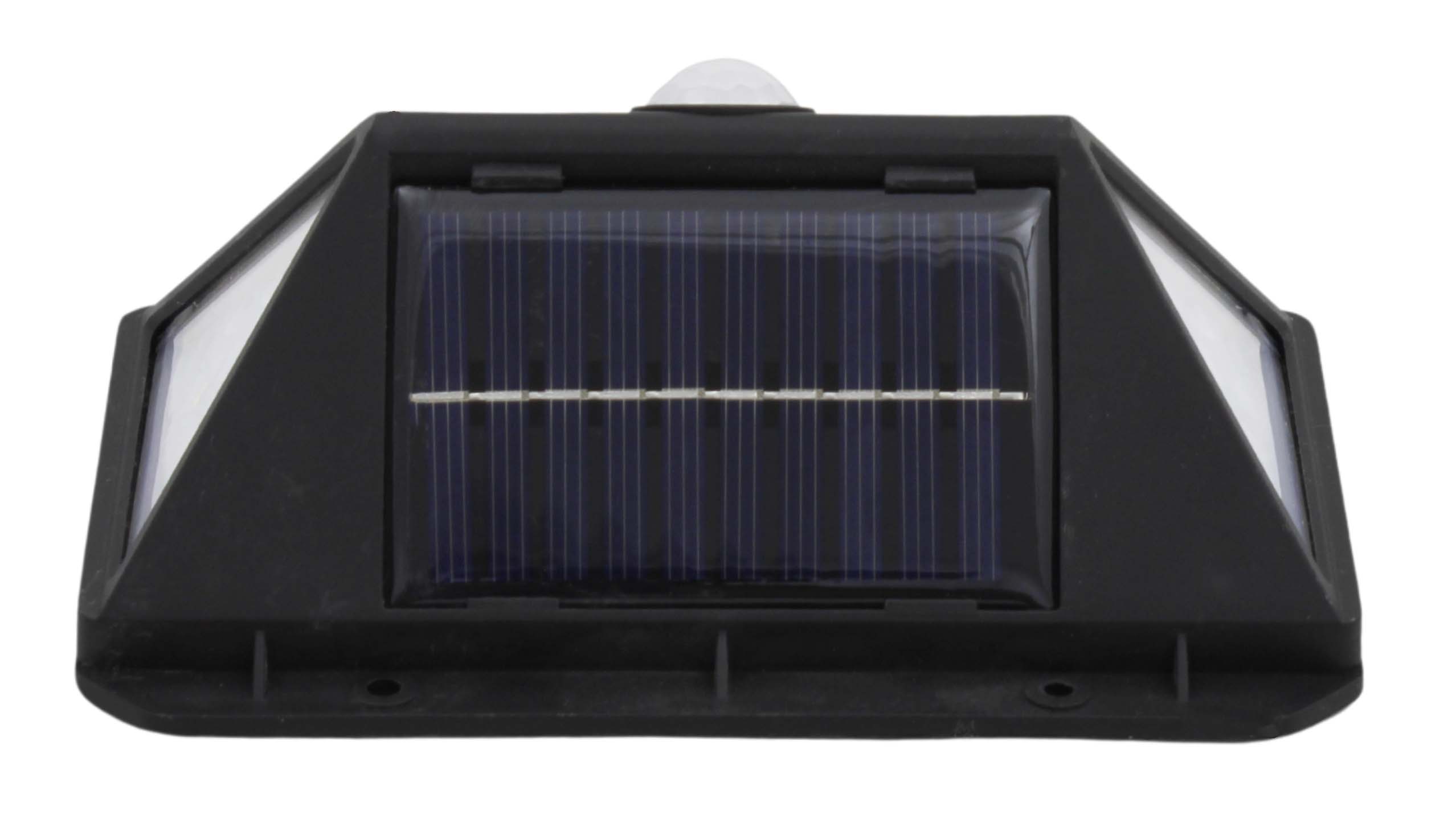 LUMINÁRIA SOLAR 100 LEDS COM SENSOR DE PRESENÇA 20W – 800MAH