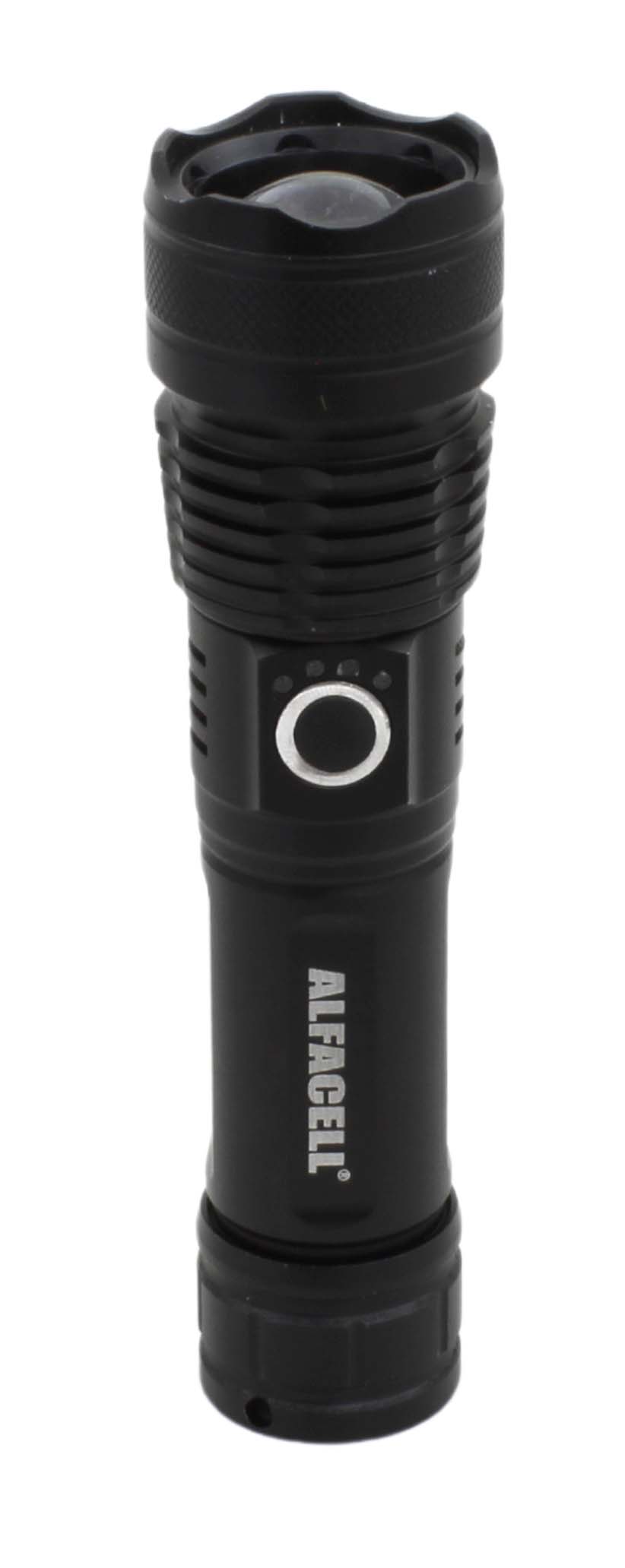 LANTERNA RECARREGÁVEL LED XML T9 10W COM CABO USB (INCLUSO)