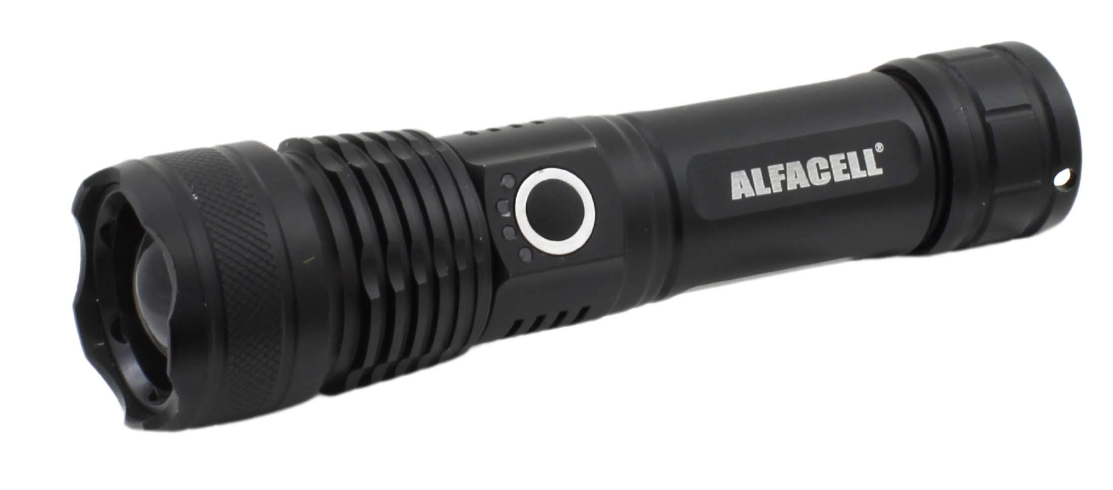 LANTERNA RECARREGÁVEL LED XML T9 10W COM CABO USB (INCLUSO)