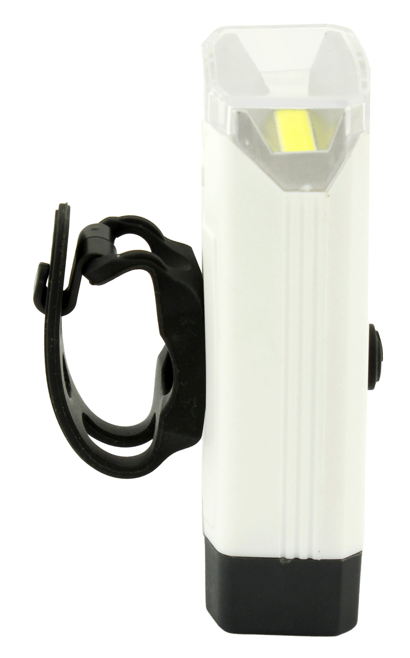 KIT LUZES PARA BICICLETA (1 FAROL E 1 LANTERNA), 8 COB 3W IP44 FAROL 3XAAA (NÃO INCLUSAS) E