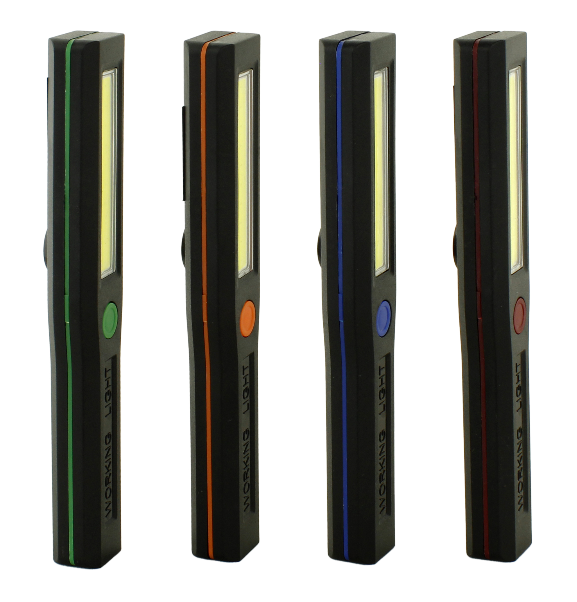 LANTERNA, 1 COB 3W, A PILHA 3*AAA (NÃO INCLUSAS) – (1 FONTE DE LUZ)
