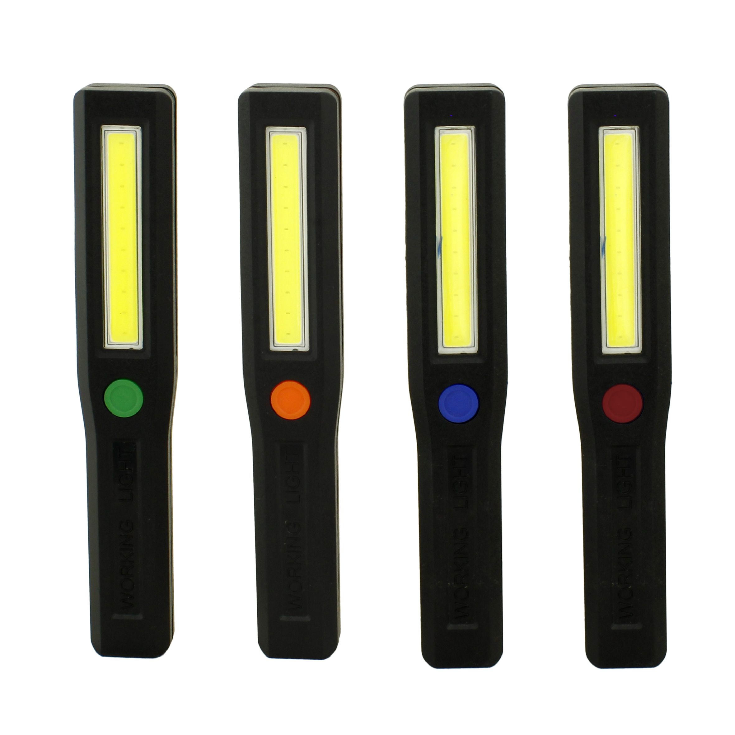 LANTERNA, 1 COB 3W, A PILHA 3*AAA (NÃO INCLUSAS) – (1 FONTE DE LUZ)