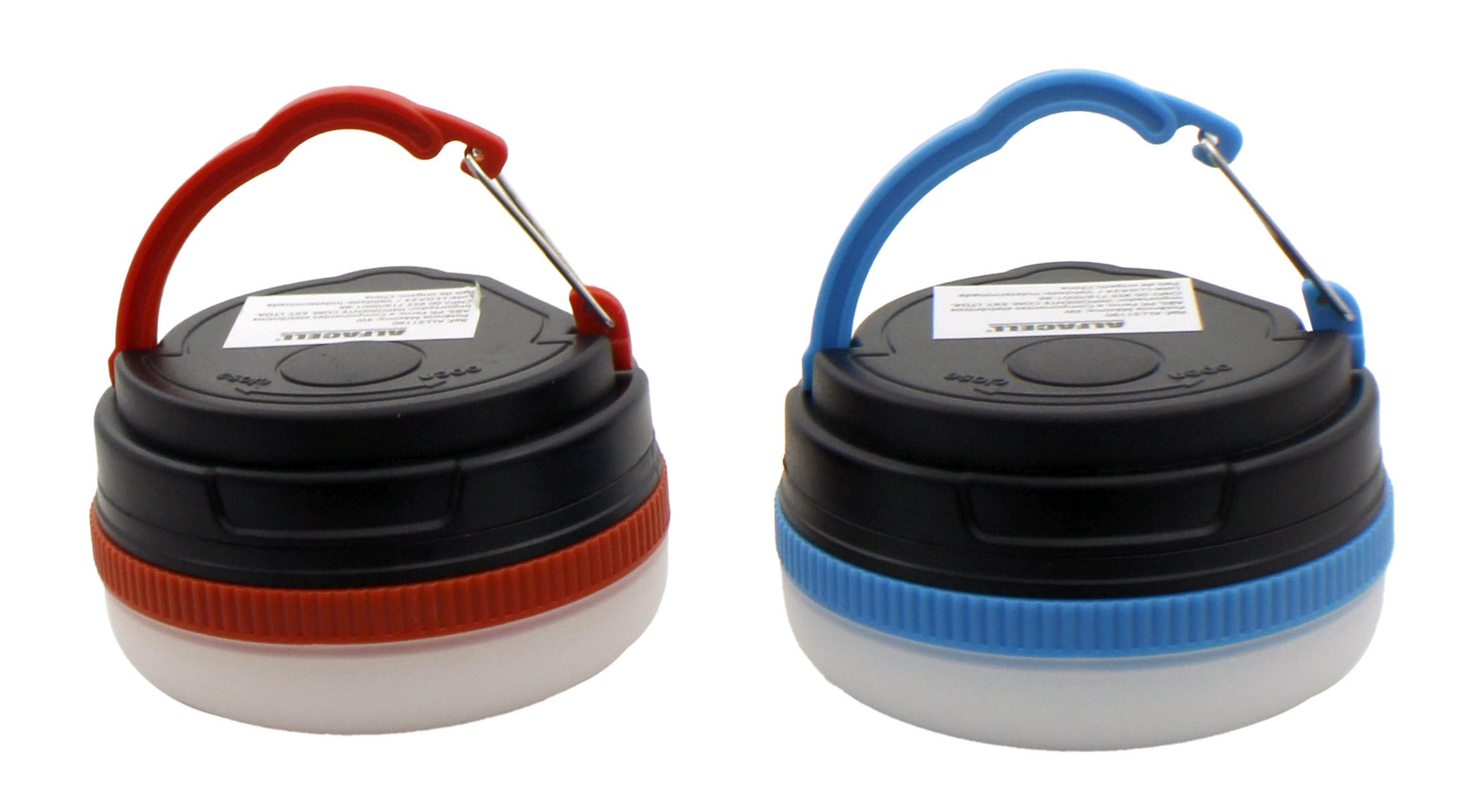 LUMINÁRIA COM ALÇA 6 LEDS 3W A PILHA 3*AAA (NÃO INCLUSAS)