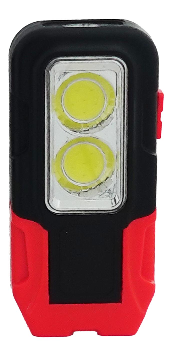 LANTERNA, 1LED E 2COB, 3W, A PILHA 3XAAA (NÃO INCLUSO)