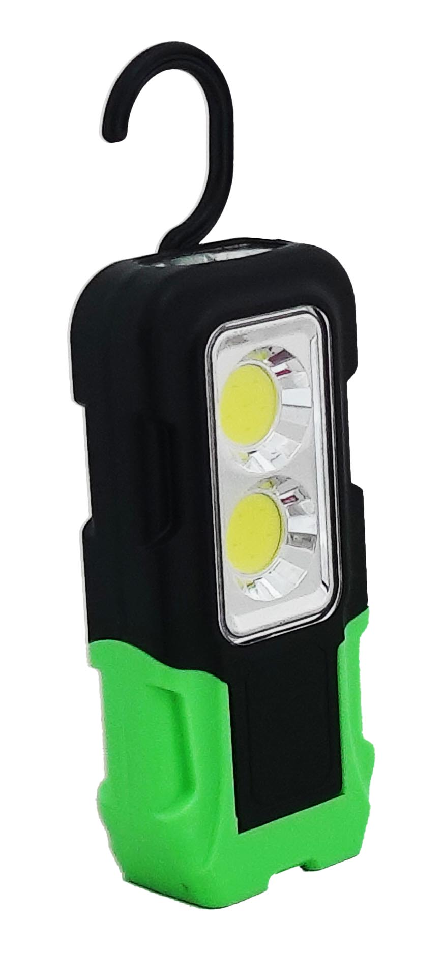 LANTERNA, 1LED E 2COB, 3W, A PILHA 3XAAA (NÃO INCLUSO)