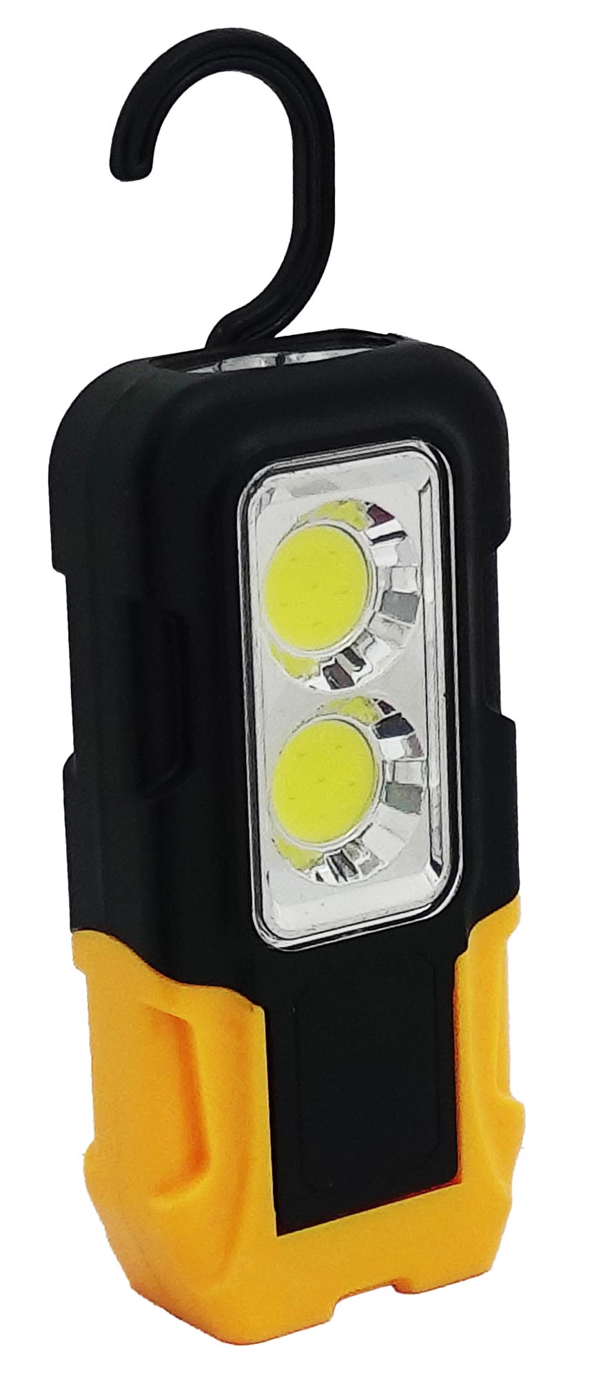 LANTERNA, 1LED E 2COB, 3W, A PILHA 3XAAA (NÃO INCLUSO)