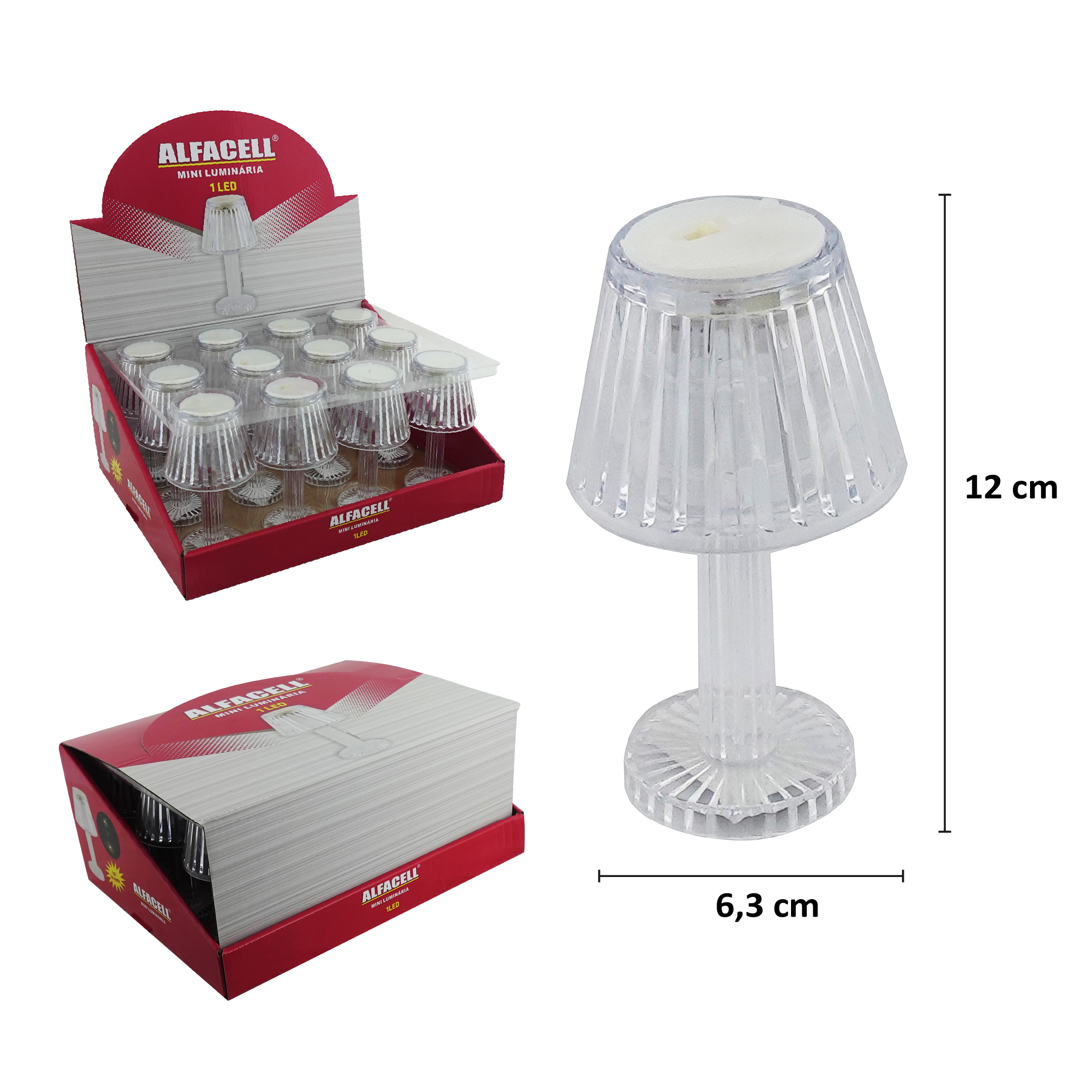 LUMINÁRIA, 1LED, 0,2W;