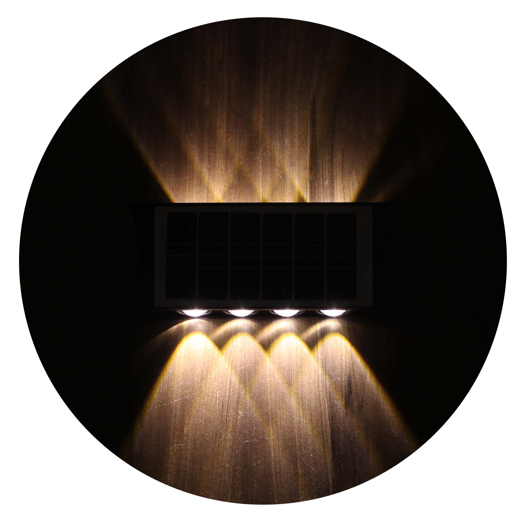 LUZ EXTERNA SOLAR RECARREGÁVEL