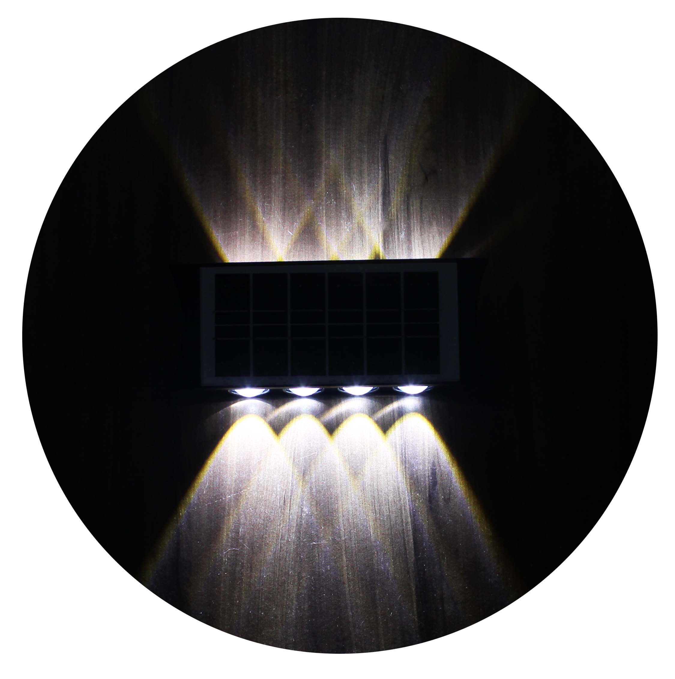 LUZ EXTERNA SOLAR RECARREGÁVEL