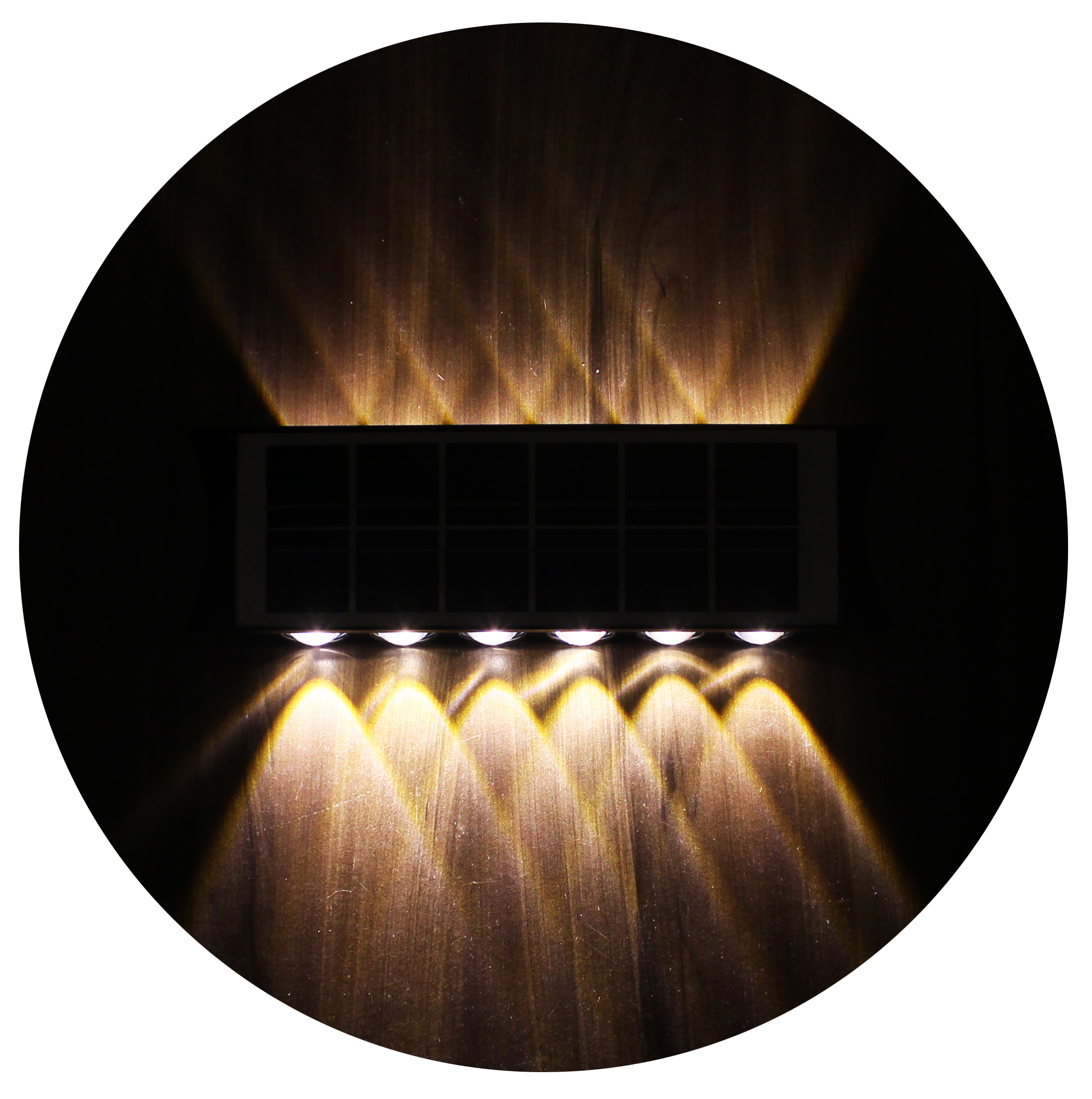 LUZ EXTERNA SOLAR RECARREGÁVEL