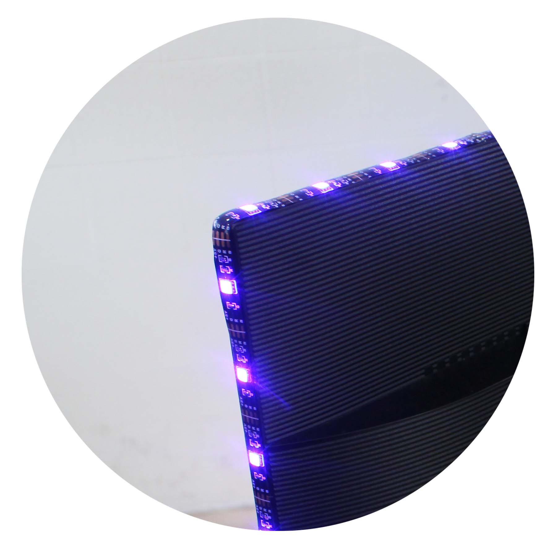 FITA LED RGB 5 METROS COM CONTROLE REMOTO E FITA DUPLA FACE