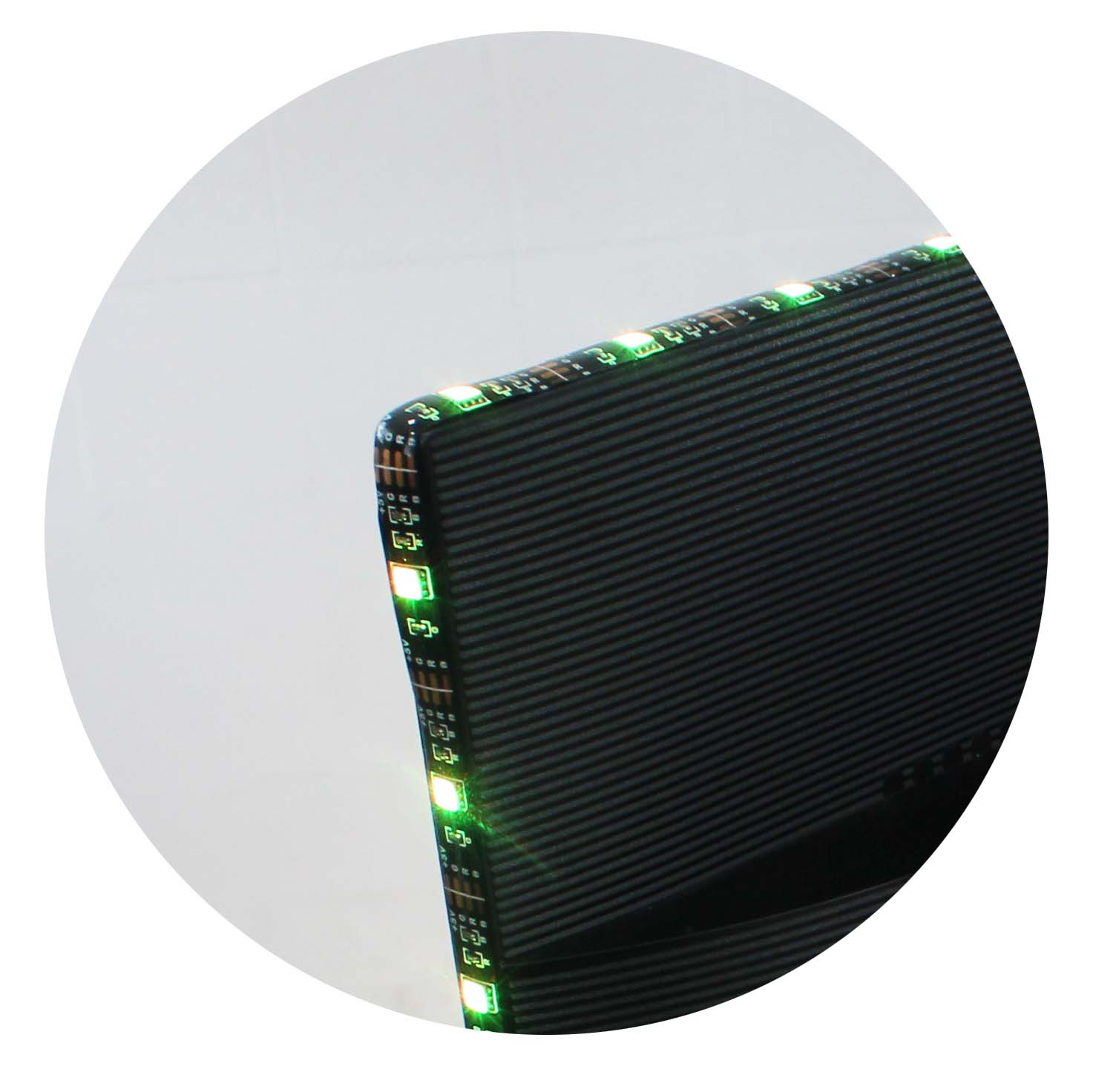 FITA LED RGB 5 METROS COM CONTROLE REMOTO E FITA DUPLA FACE