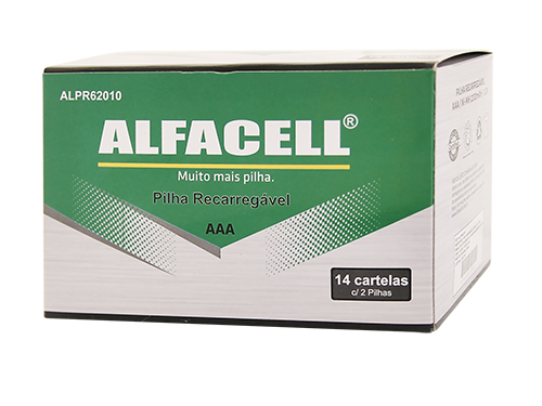 PILHA RECARREGÁVEL NI-MH 1.2V AAA 1800 MAH (ATÉ 1000 RECARGAS)