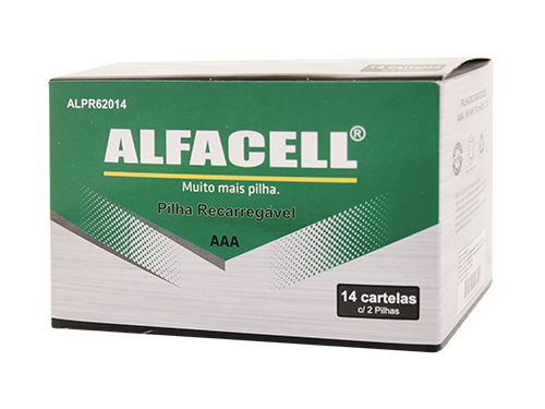 PILHA RECARREGÁVEL NI-MH 1.2V AAA 1200 MAH (ATÉ 1000 RECARGAS)