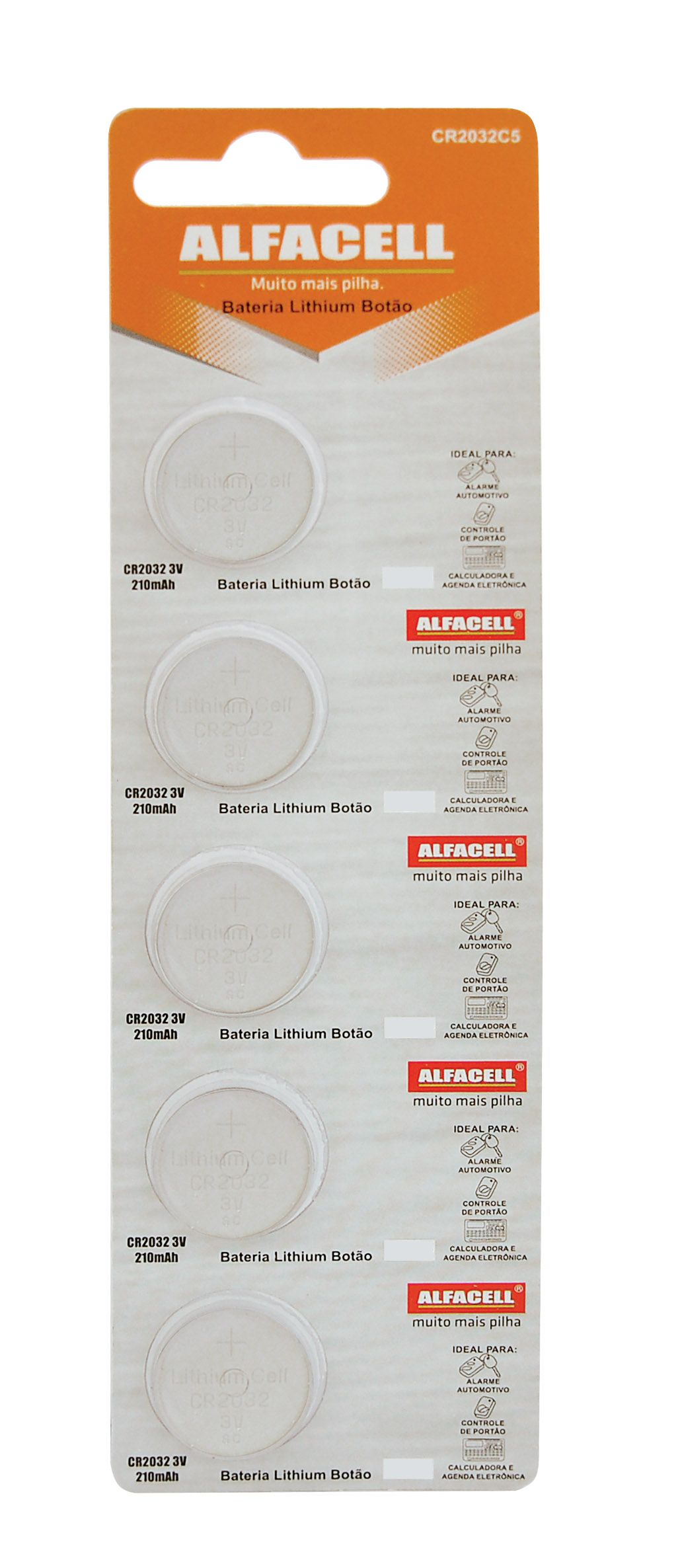 BATERIA LITHIUM CR2032 3V